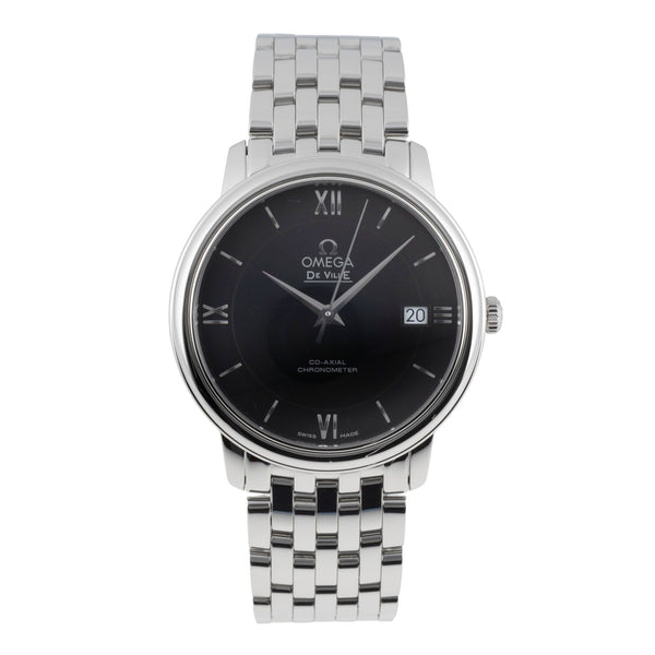 Omega De Ville acier automatique montre pour hommes 424.10.37.20.01.001 LP: 4100EUR  [2507095]