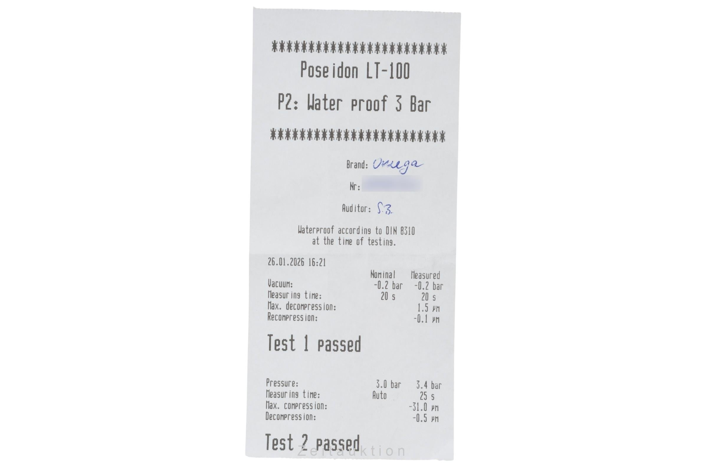 Omega De Ville acier automatique montre pour hommes 424.10.37.20.01.001 LP: 4100EUR  [2507095]