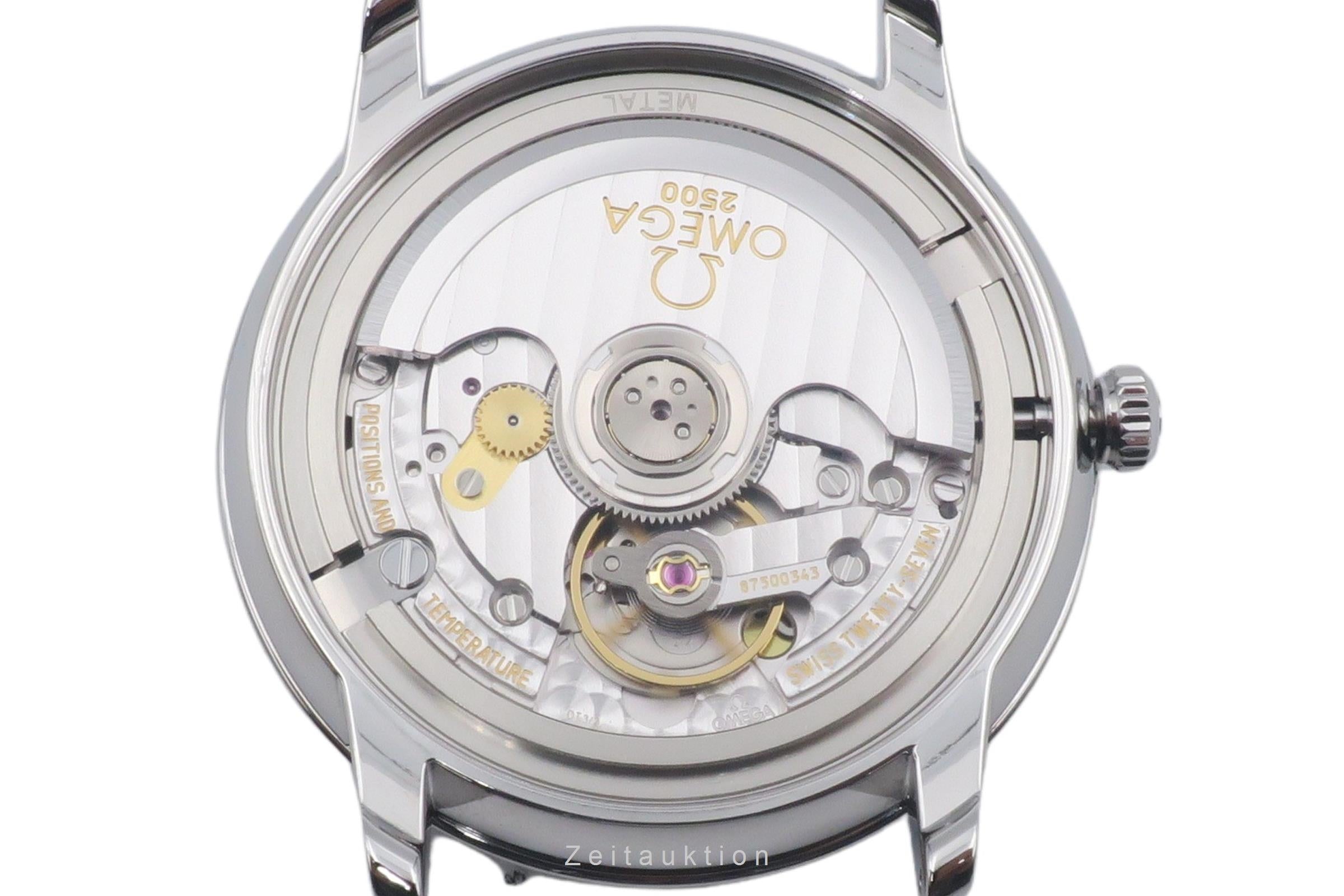 Omega De Ville acier automatique montre pour hommes 424.10.37.20.01.001 LP: 4100EUR  [2507095]
