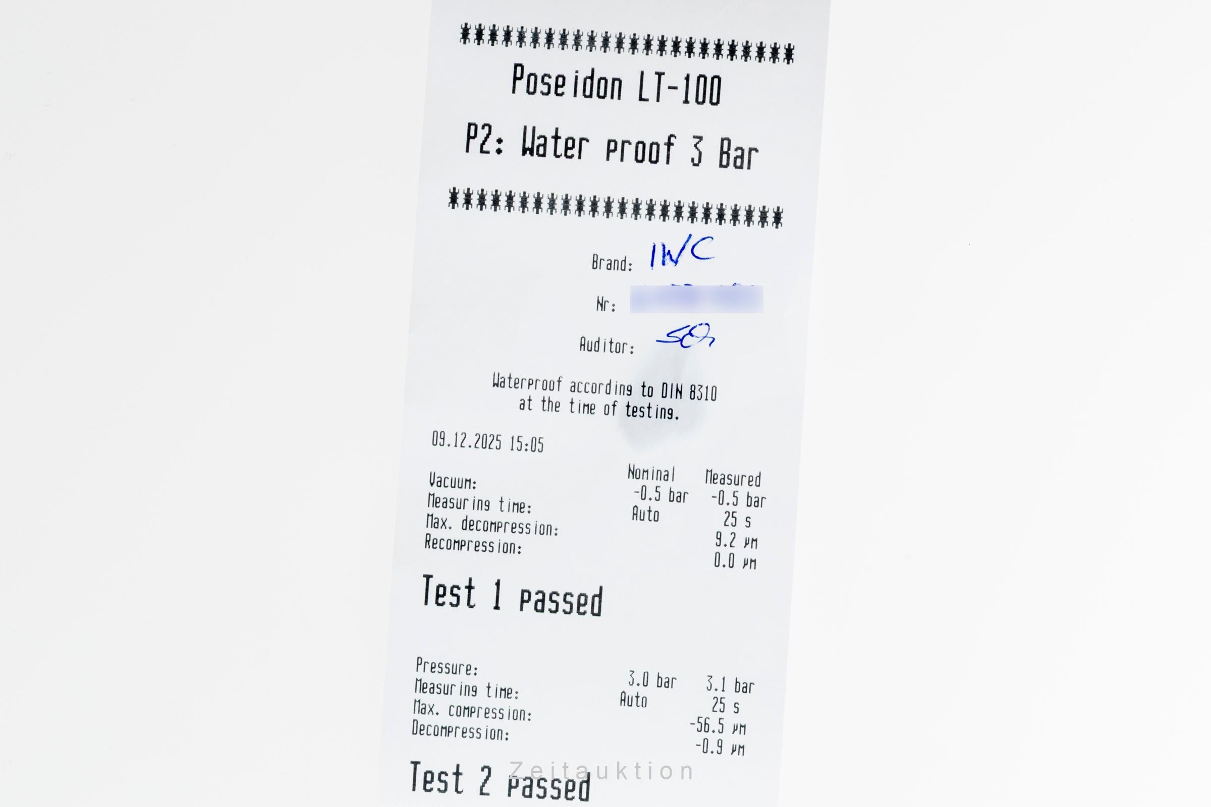 IWC Portugieser chronographe acier automatique montre pour hommes IW371445 LP: 9100EUR  [2507096]