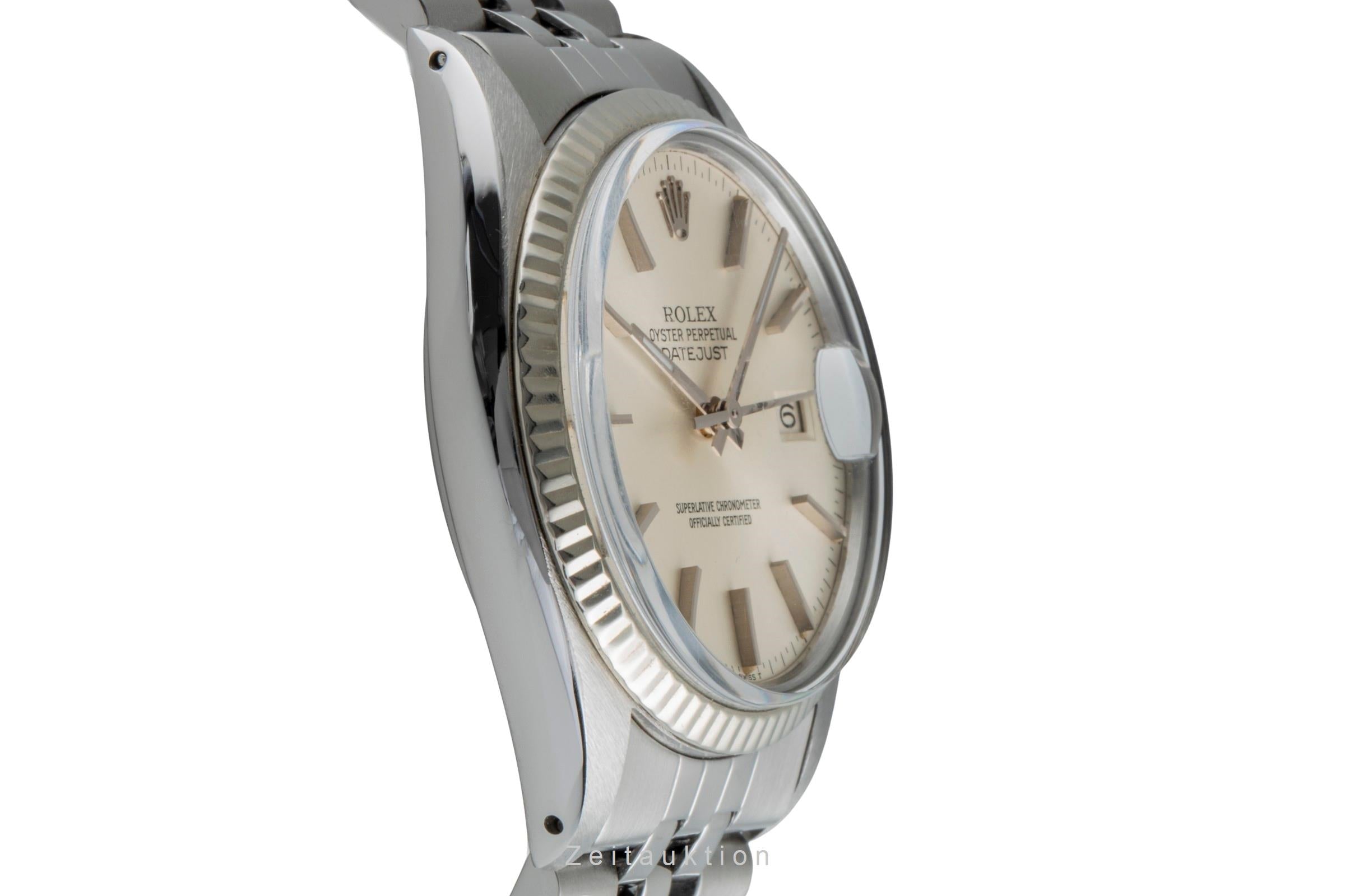 Rolex Datejust Stahl / Weissgold Automatik Herrenuhr Ref. 16014 Klassiker [2507100]