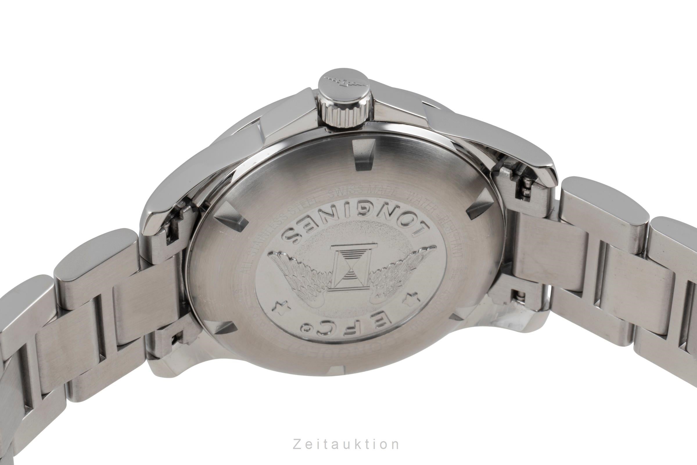 Longines Conquest acciaio automatismo orologio da uomo L3.676.4.99.6 LP: 2250EUR  [2507103]