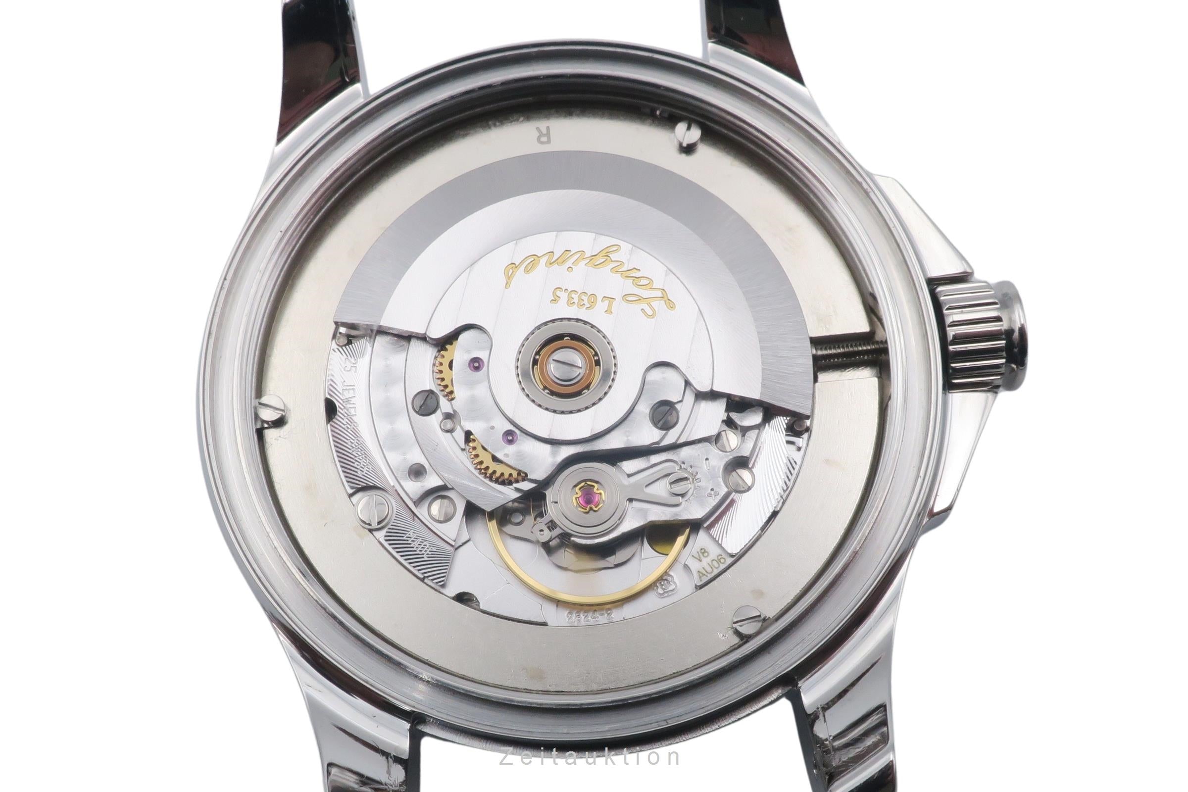 Longines Conquest acciaio automatismo orologio da uomo L3.676.4.99.6 LP: 2250EUR  [2507103]