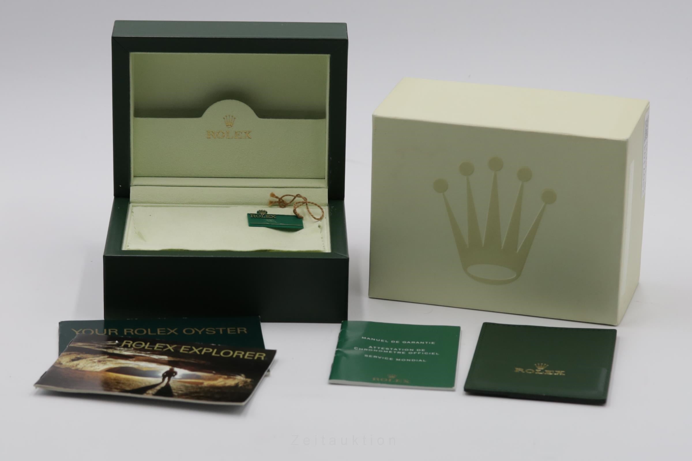 Rolex Explorer 36 Black Dial Oyster Stahl Automatik Ref. 114270 K-Serie Box [2507104]