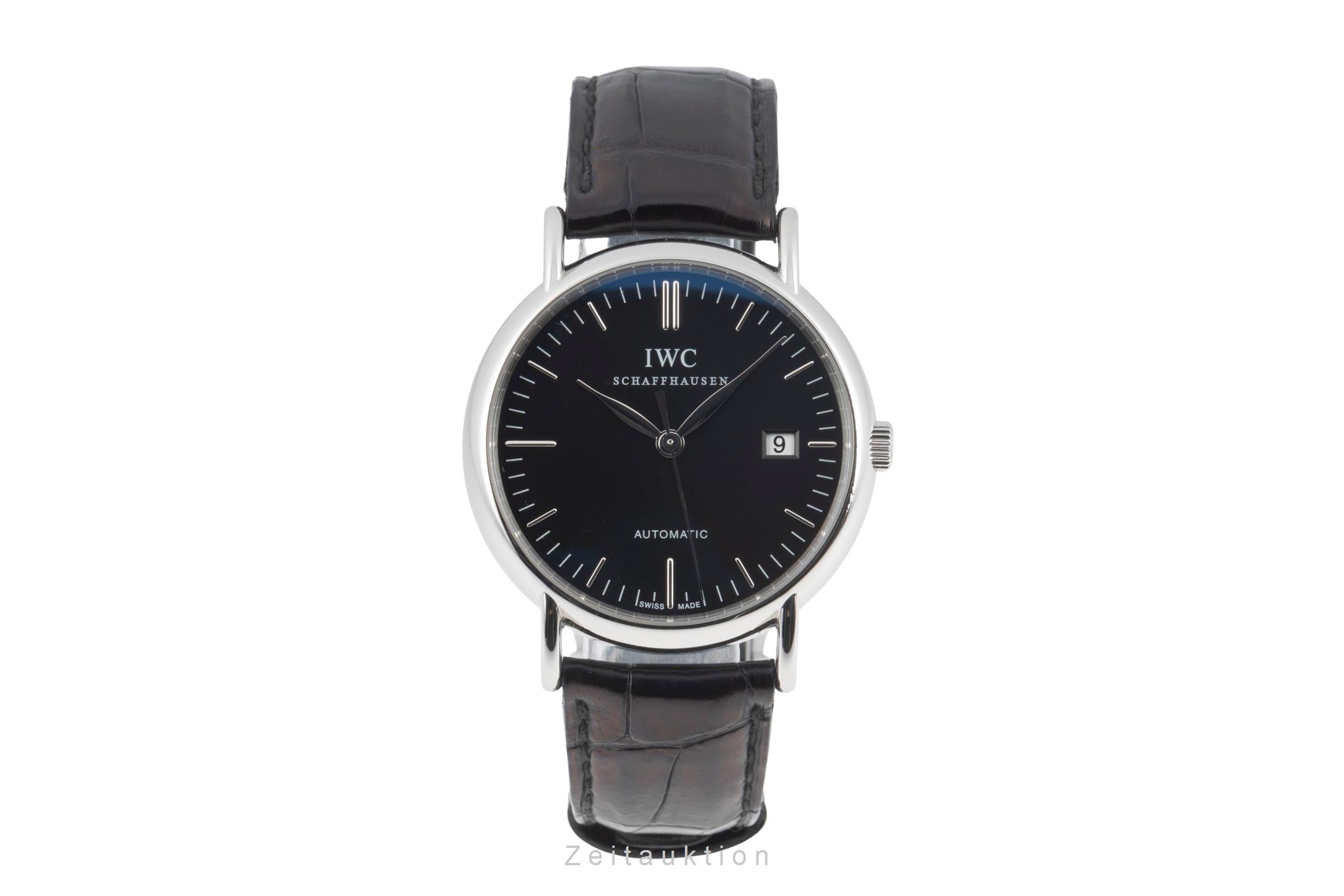 IWC Portofino acciaio automatismo orologio da uomo IW356305 LP: 5700EUR  [2507105]