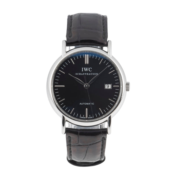 IWC Portofino acciaio automatismo orologio da uomo IW356305 LP: 5700EUR  [2507105]