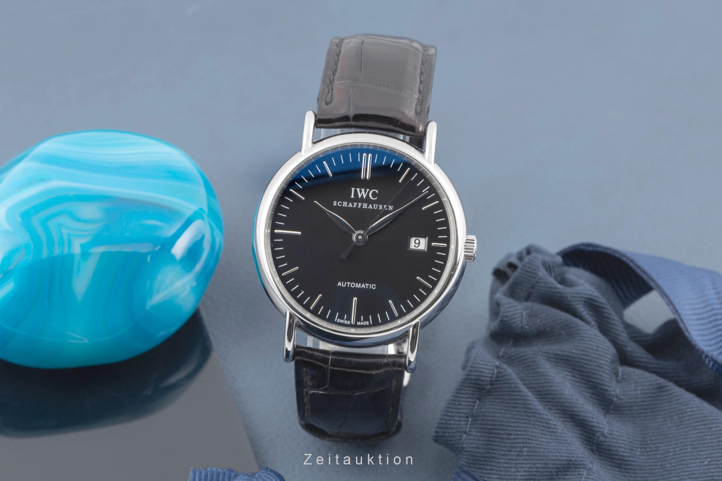 IWC Portofino acciaio automatismo orologio da uomo IW356305 LP: 5700EUR  [2507105]