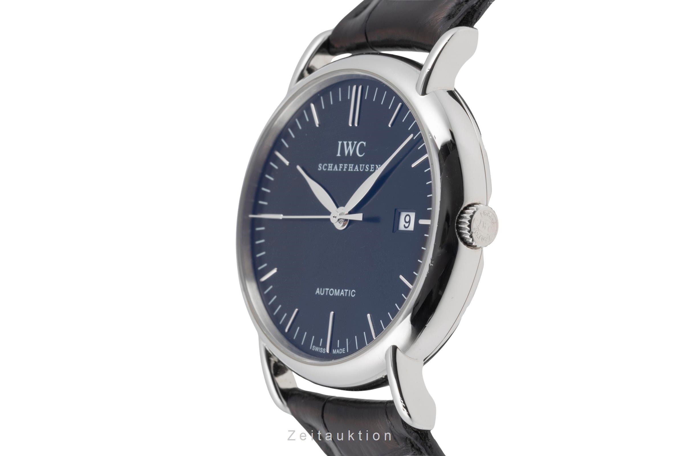 IWC Portofino acciaio automatismo orologio da uomo IW356305 LP: 5700EUR  [2507105]