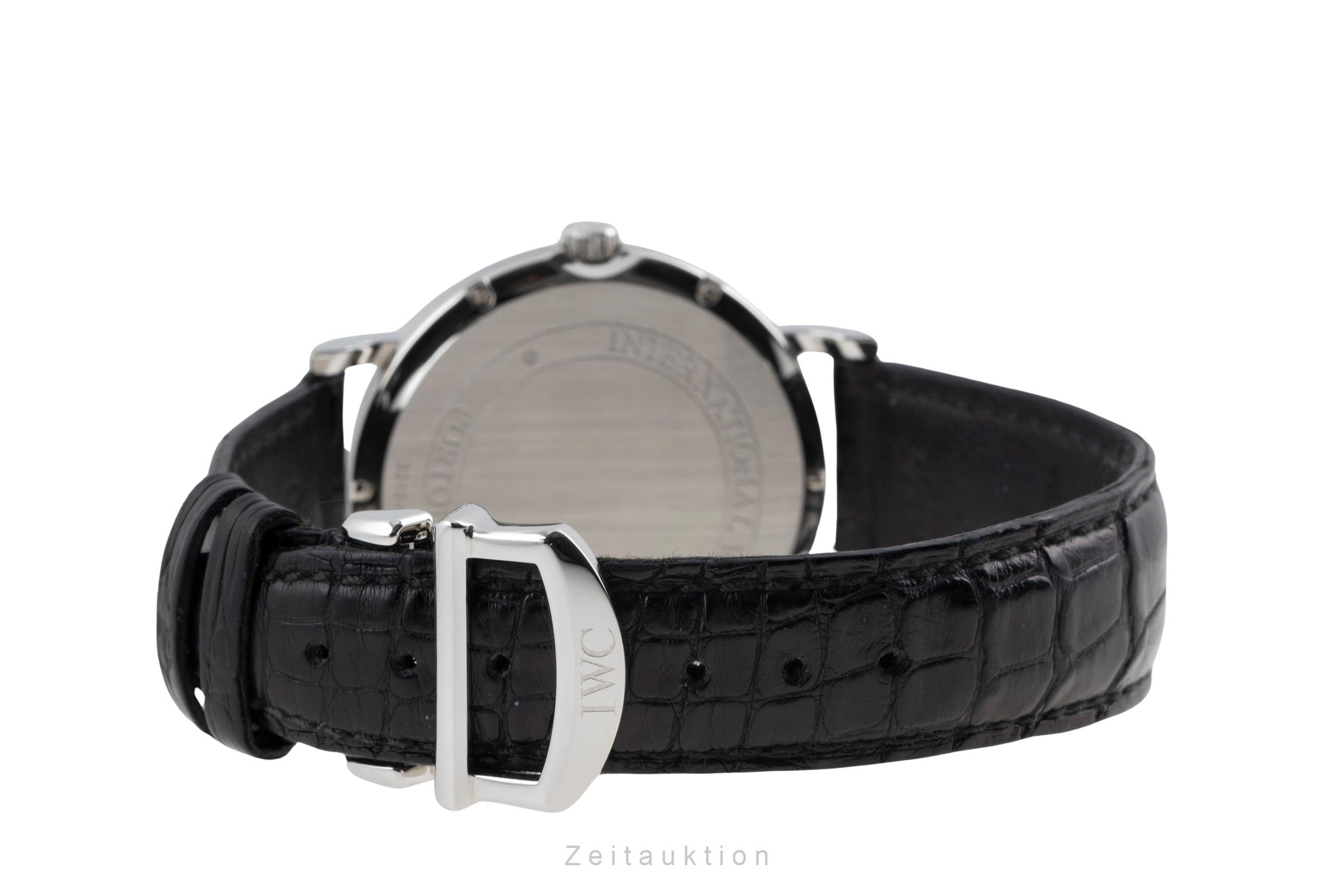 IWC Portofino acciaio automatismo orologio da uomo IW356305 LP: 5700EUR  [2507105]