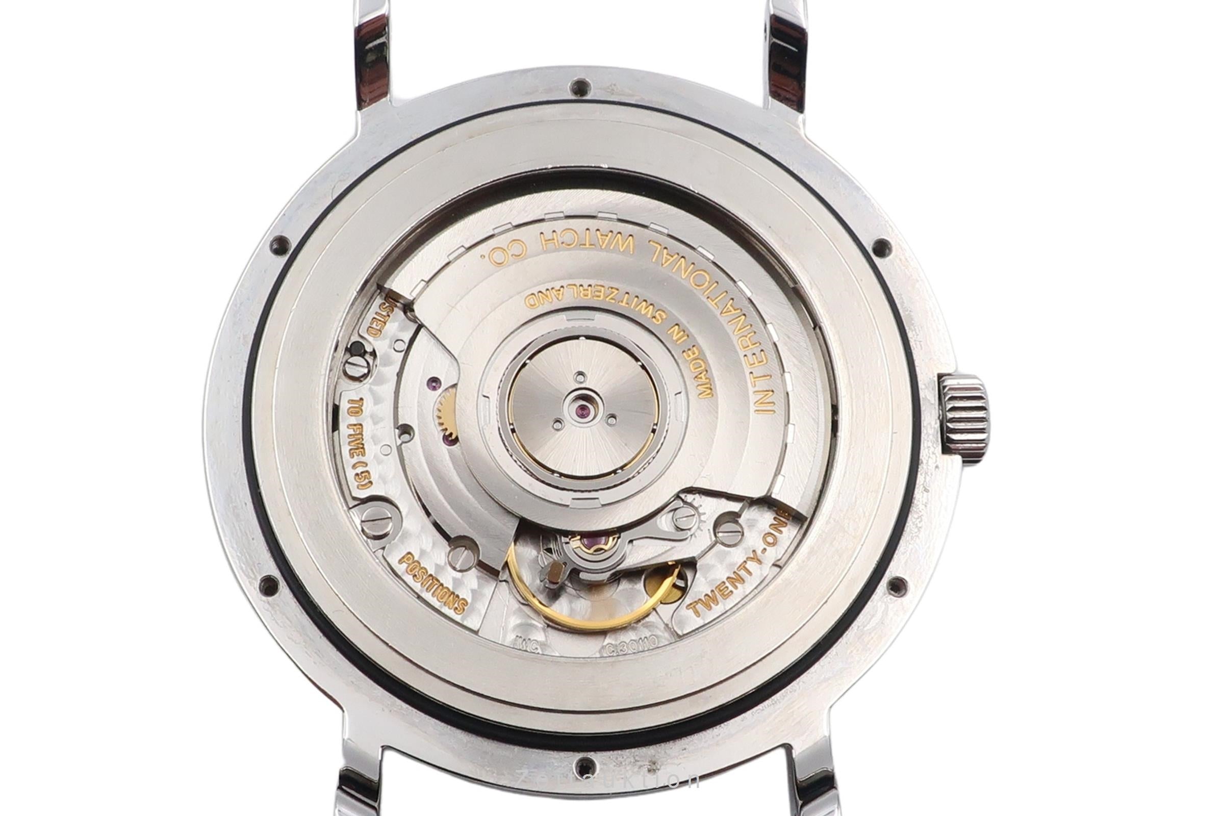 IWC Portofino acciaio automatismo orologio da uomo IW356305 LP: 5700EUR  [2507105]