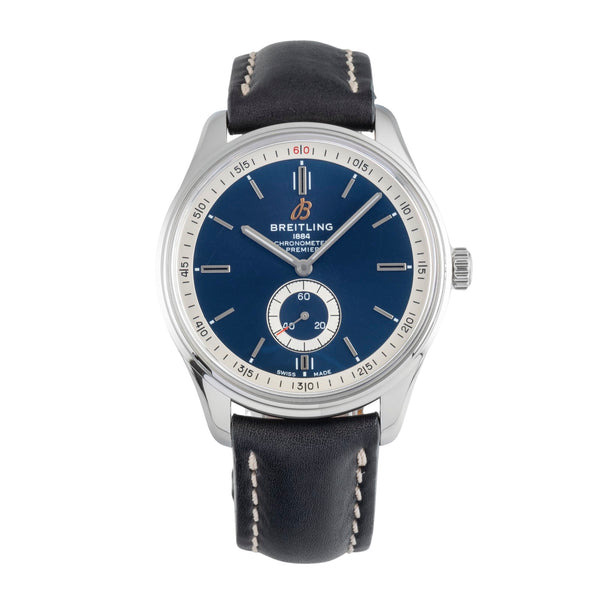 Breitling Premier steel automatic men's watch A37340351C1P1  [2507111]