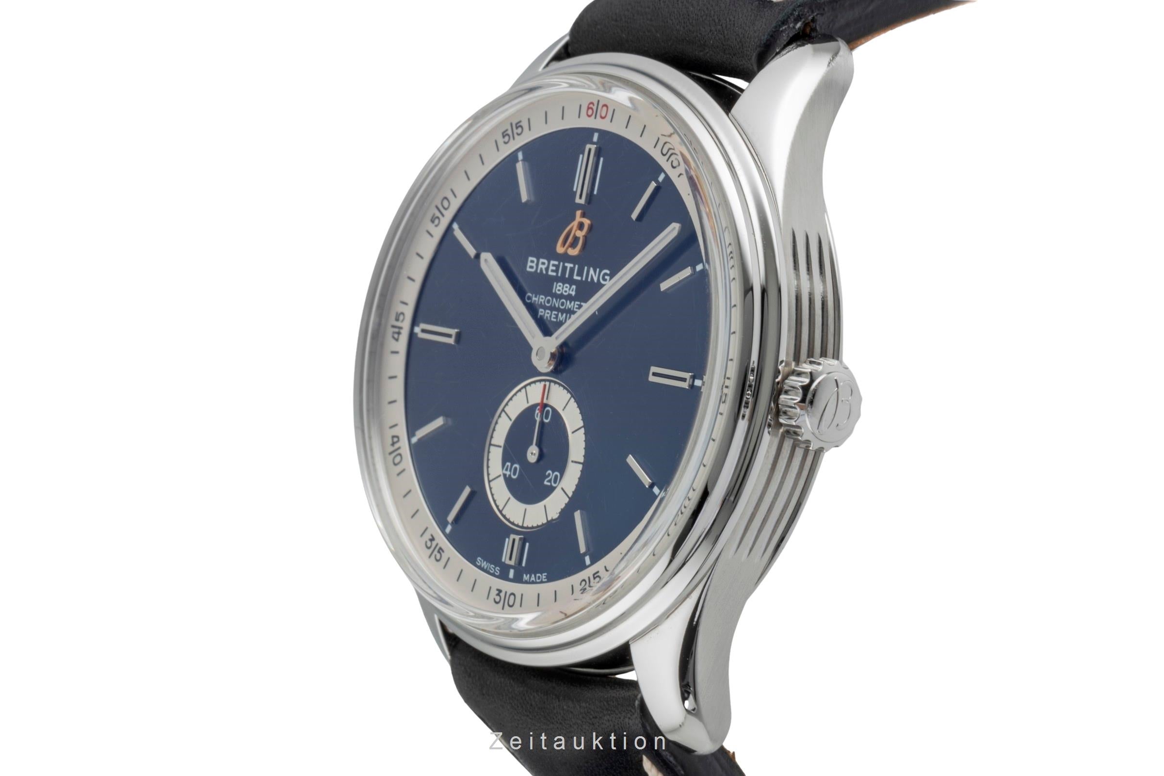 Breitling Premier steel automatic men's watch A37340351C1P1  [2507111]