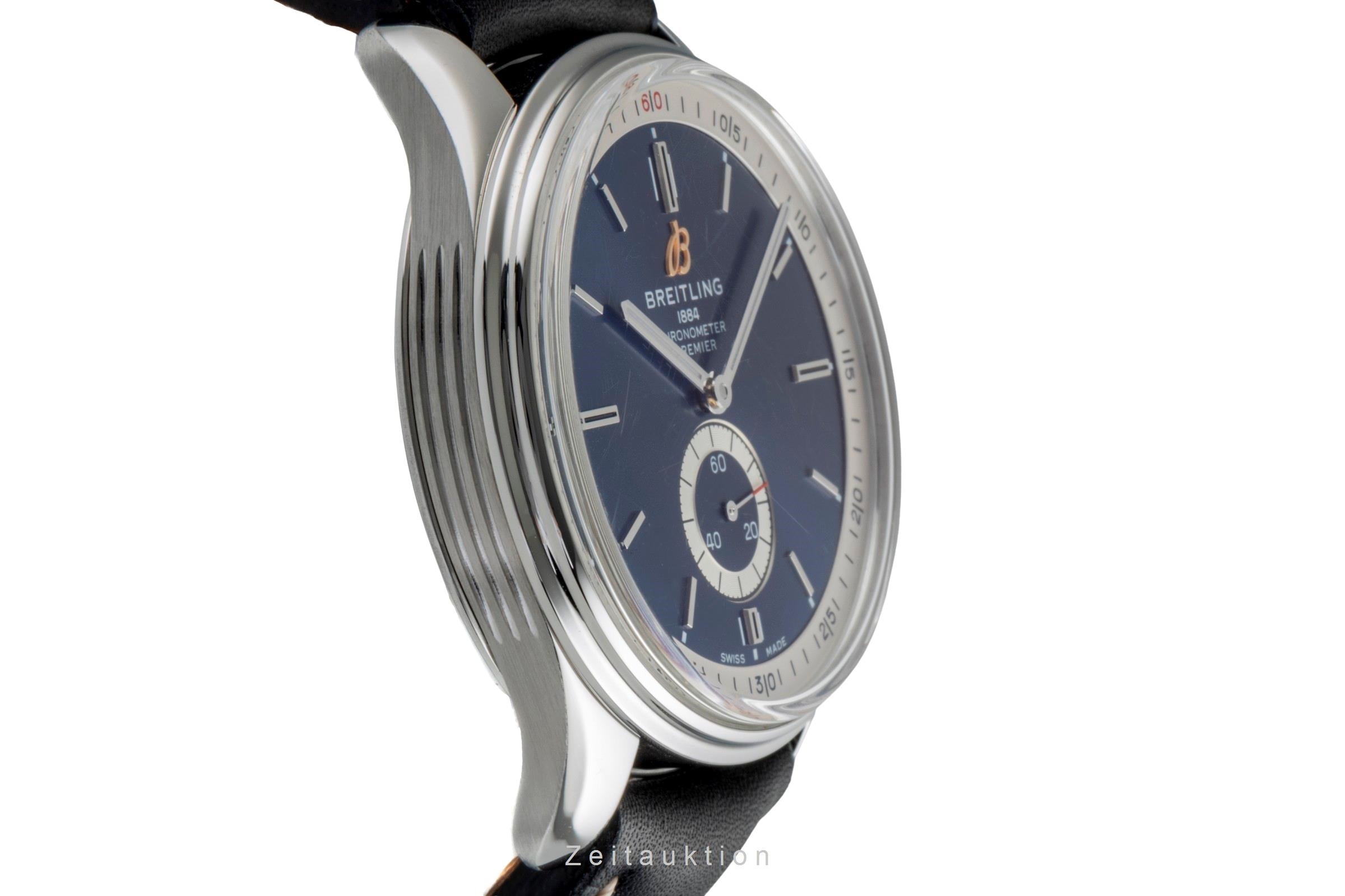 Breitling Premier steel automatic men's watch A37340351C1P1  [2507111]