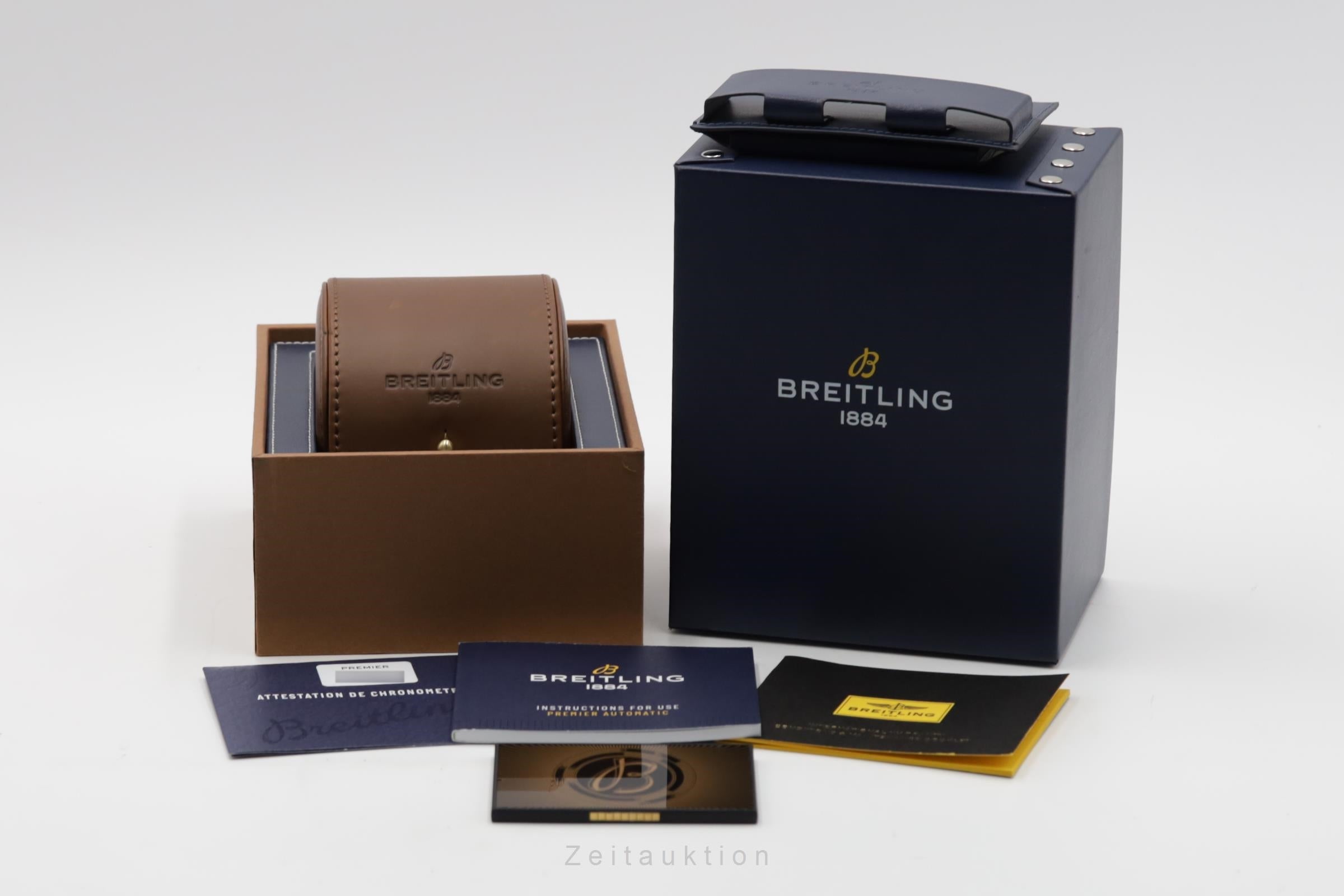 Breitling Premier steel automatic men's watch A37340351C1P1  [2507111]