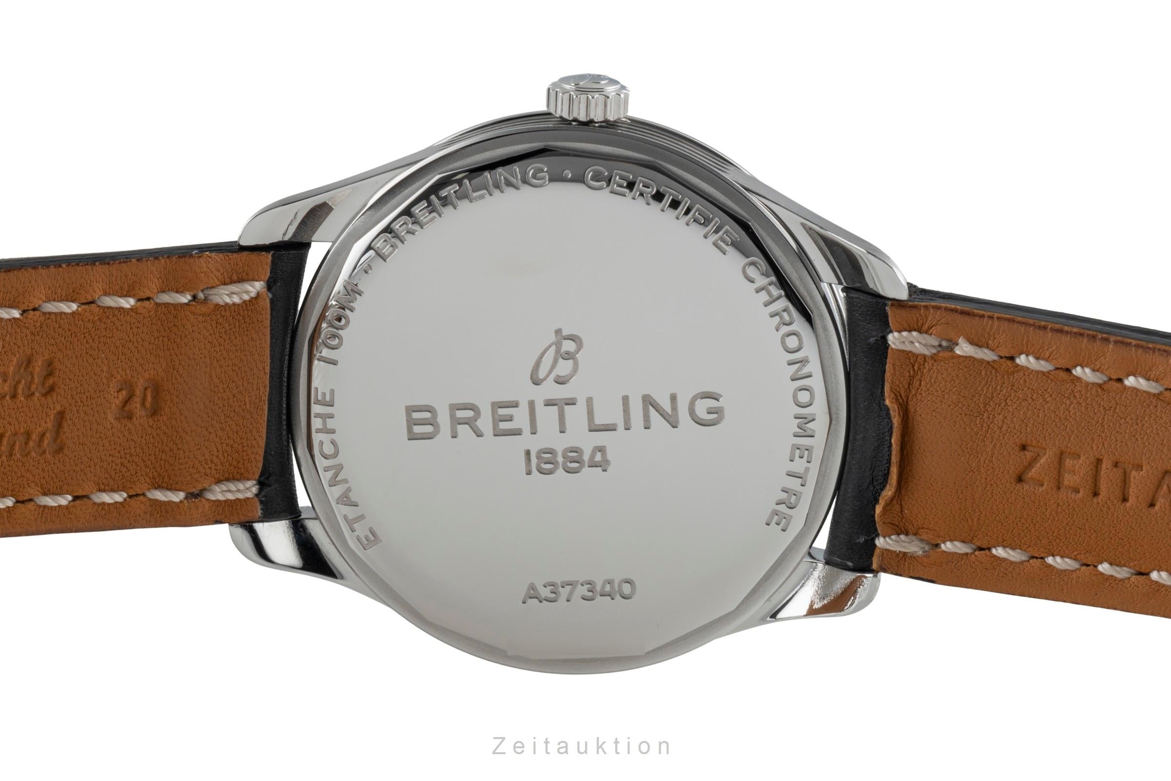 Breitling Premier steel automatic men's watch A37340351C1P1  [2507111]