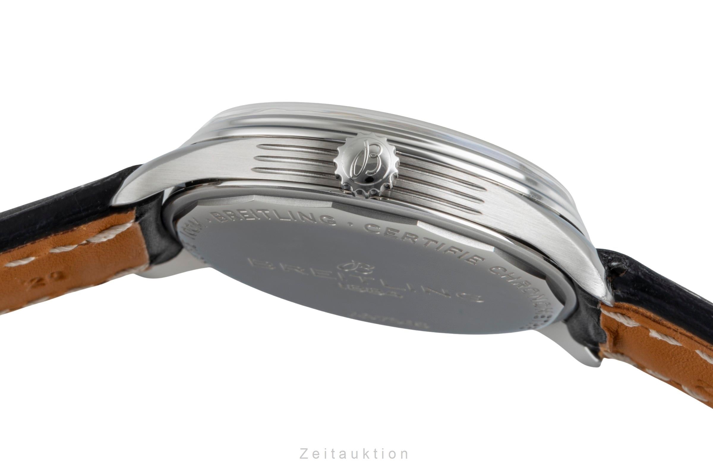 Breitling Premier steel automatic men's watch A37340351C1P1  [2507111]