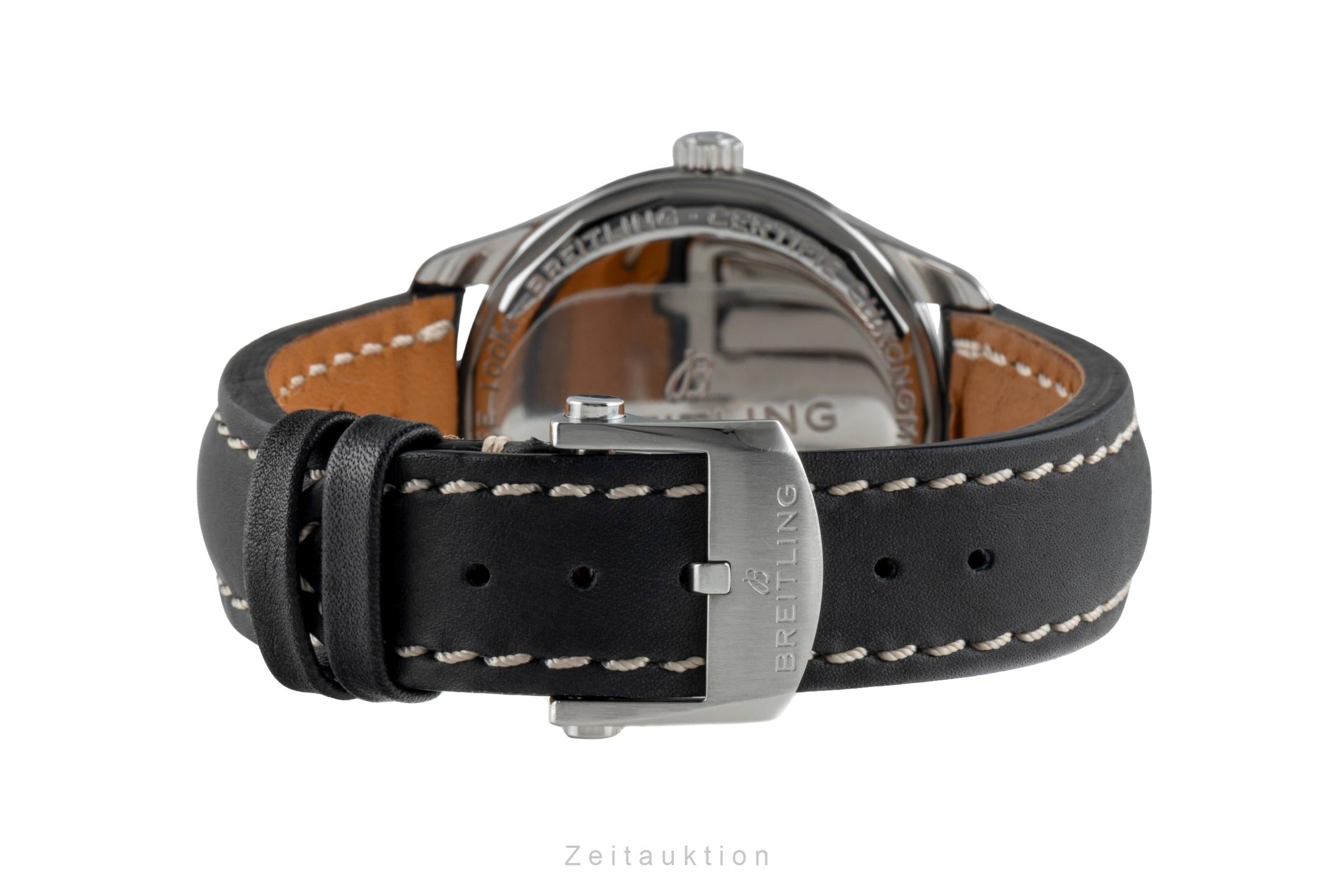 Breitling Premier steel automatic men's watch A37340351C1P1  [2507111]