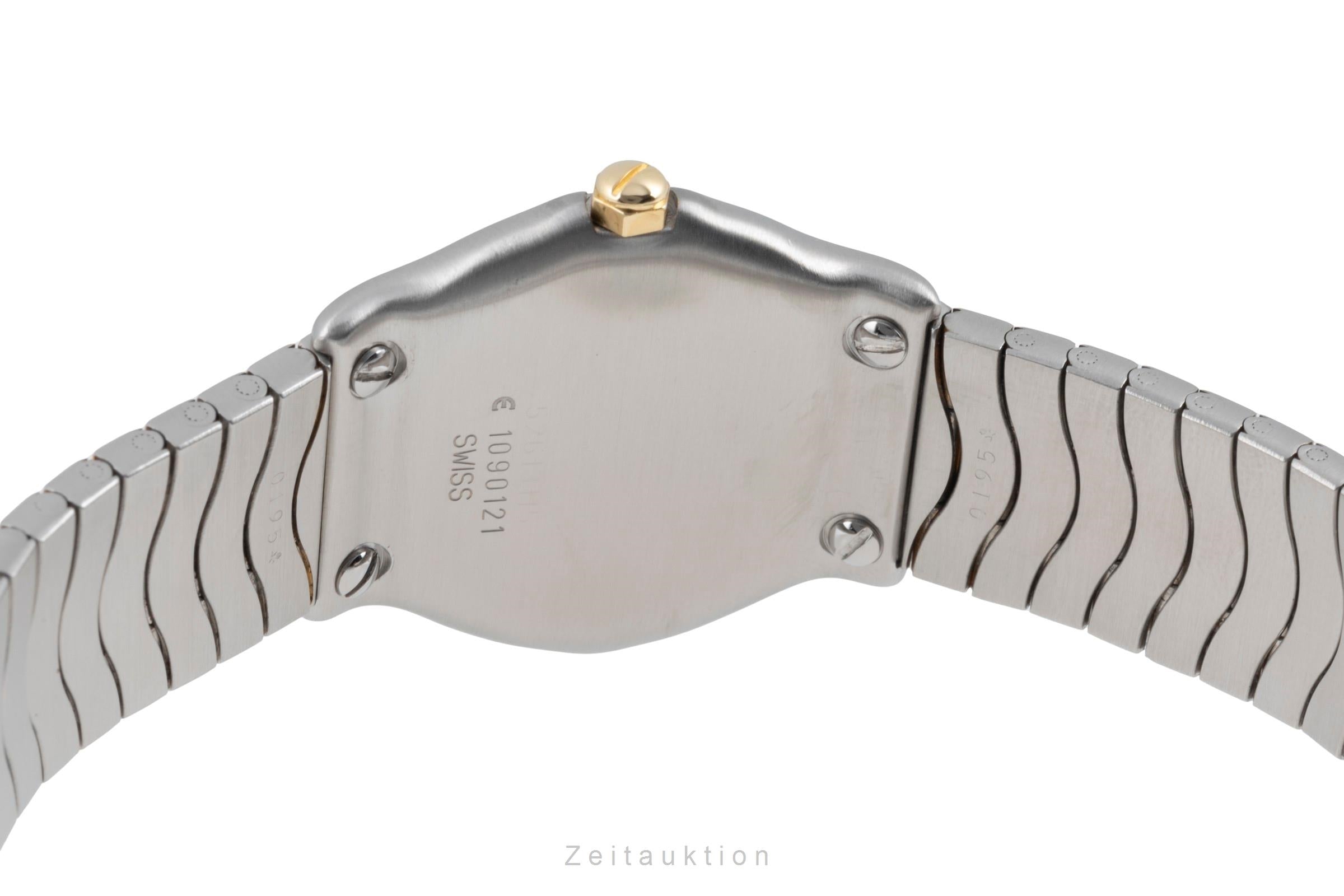Ebel Classic Wave Lady Stahl / Gold Damenuhr Diamonds Ref. E1090121 Box [2507112]