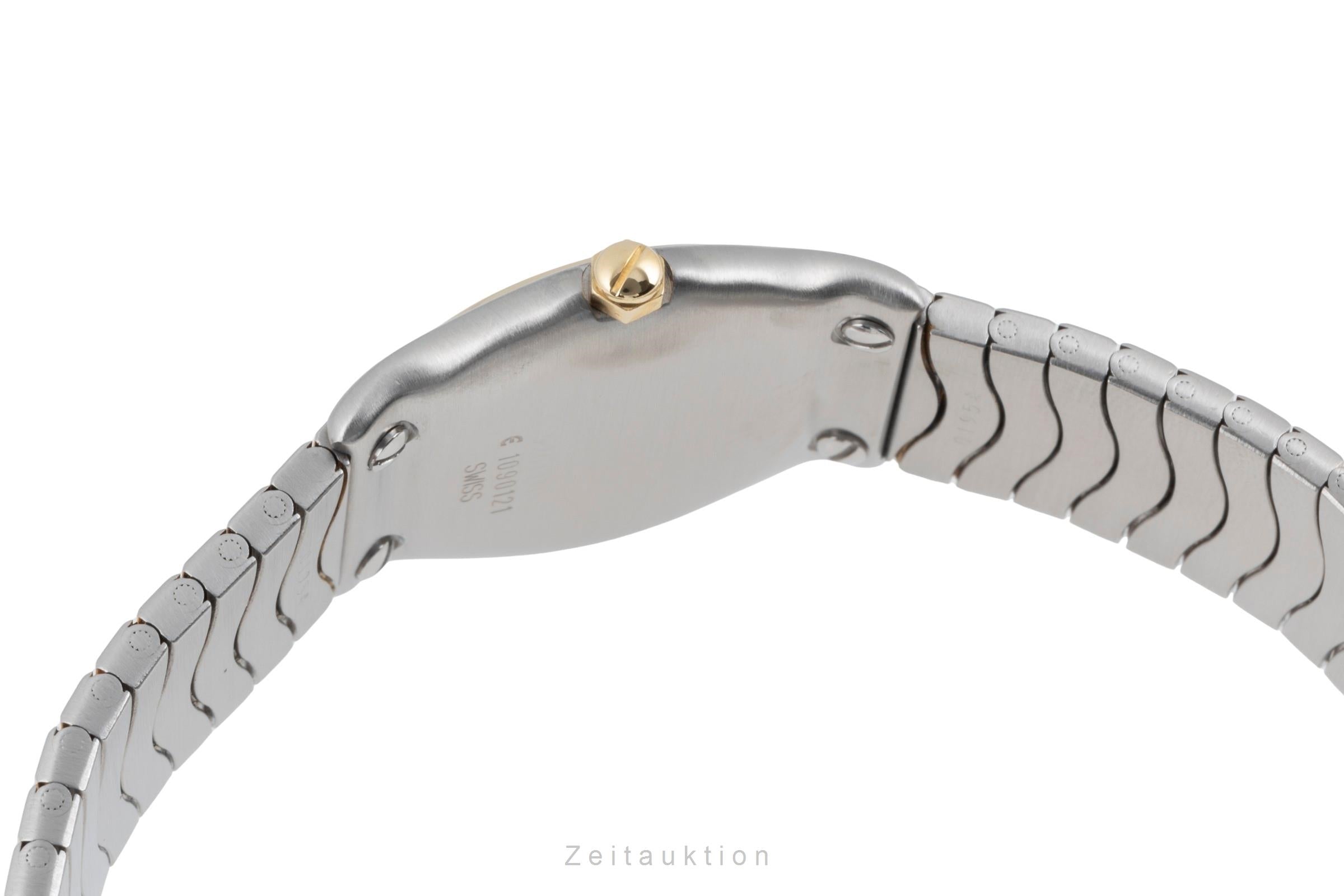 Ebel Classic Wave Lady Stahl / Gold Damenuhr Diamonds Ref. E1090121 Box [2507112]