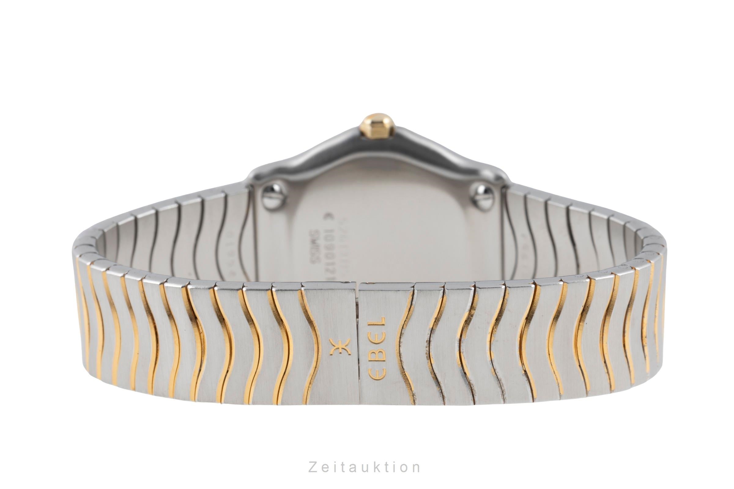 Ebel Classic Wave Lady Stahl / Gold Damenuhr Diamonds Ref. E1090121 Box [2507112]