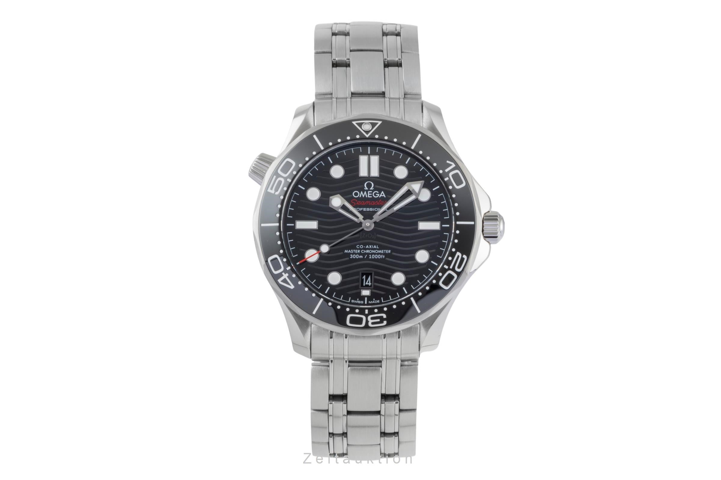 Omega Seamaster steel automatic men's watch 210.30.42.20.01.001 LP: 6500EUR  [2507113]
