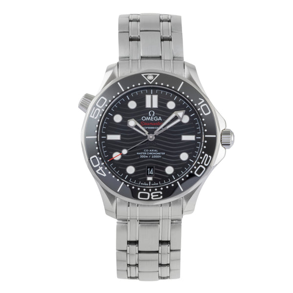 Omega Seamaster steel automatic men's watch 210.30.42.20.01.001 LP: 6500EUR  [2507113]