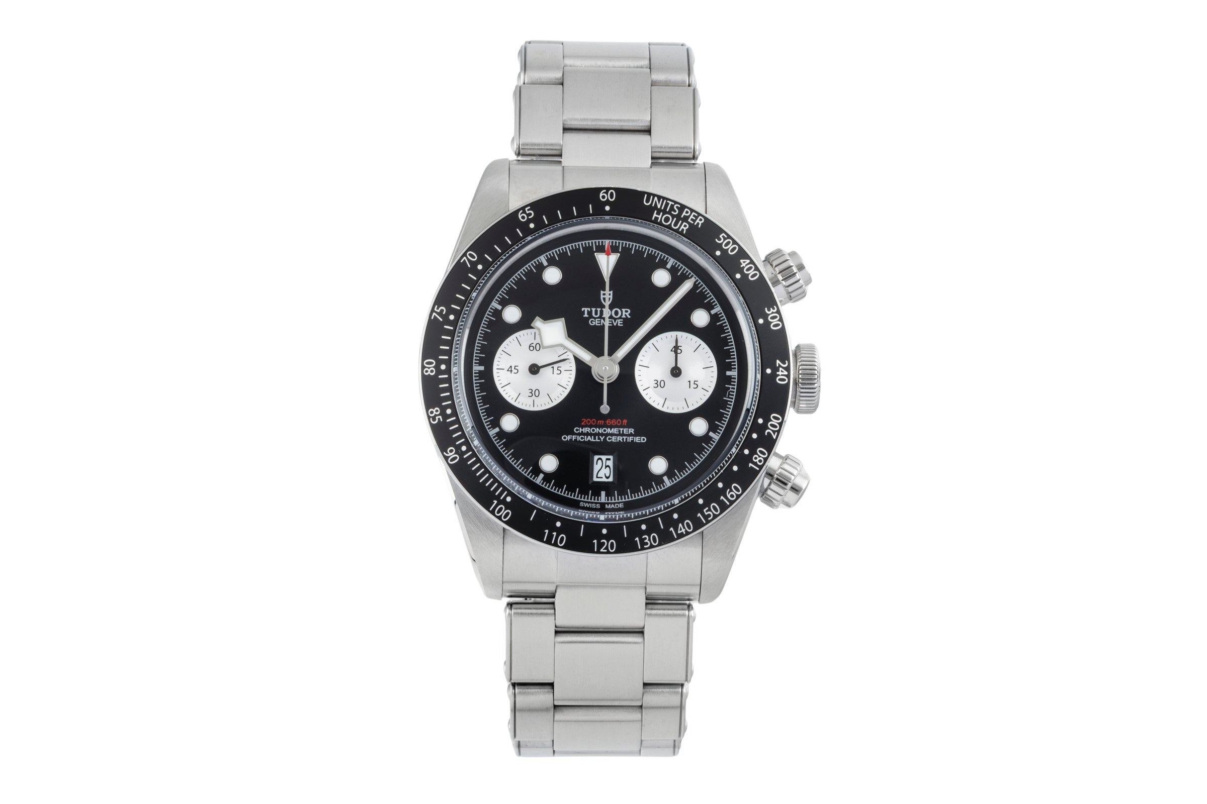 Tudor Black Bay cronógrafo acero automático reloj para caballeros 79360N LP: 5760EUR  [2507117]