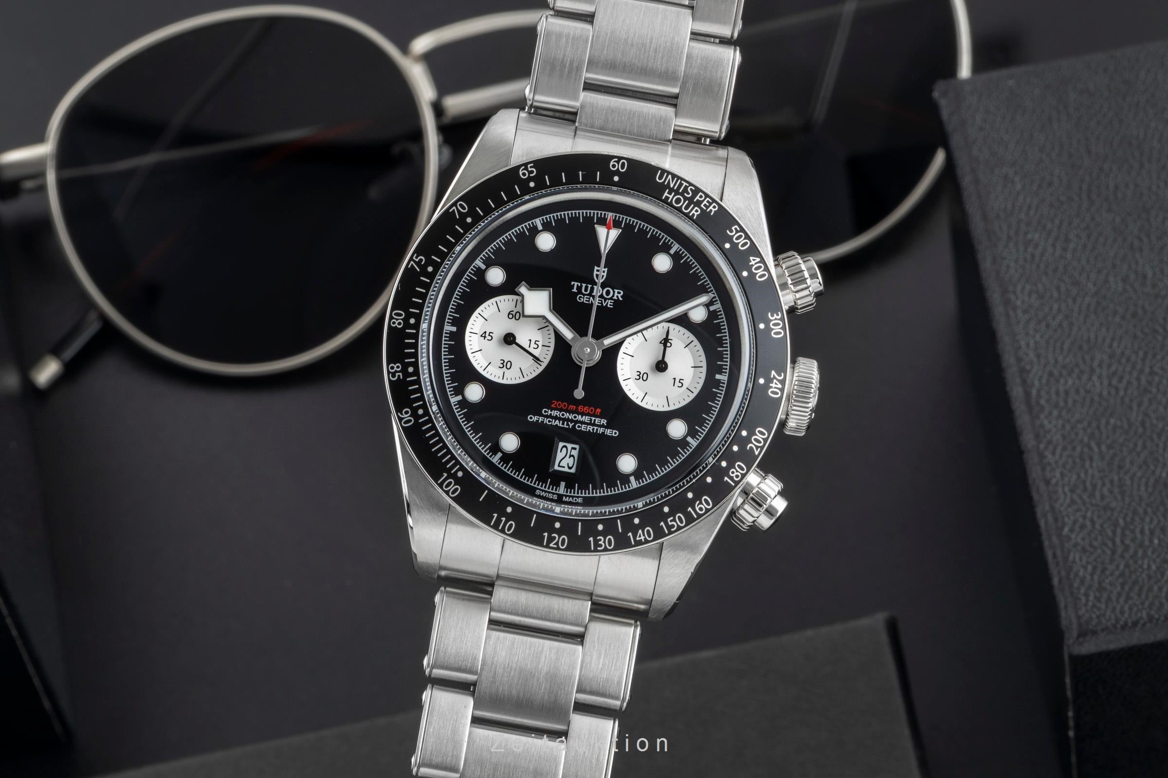 Tudor Black Bay chronograph steel automatic Kal. MT 5813 Ref