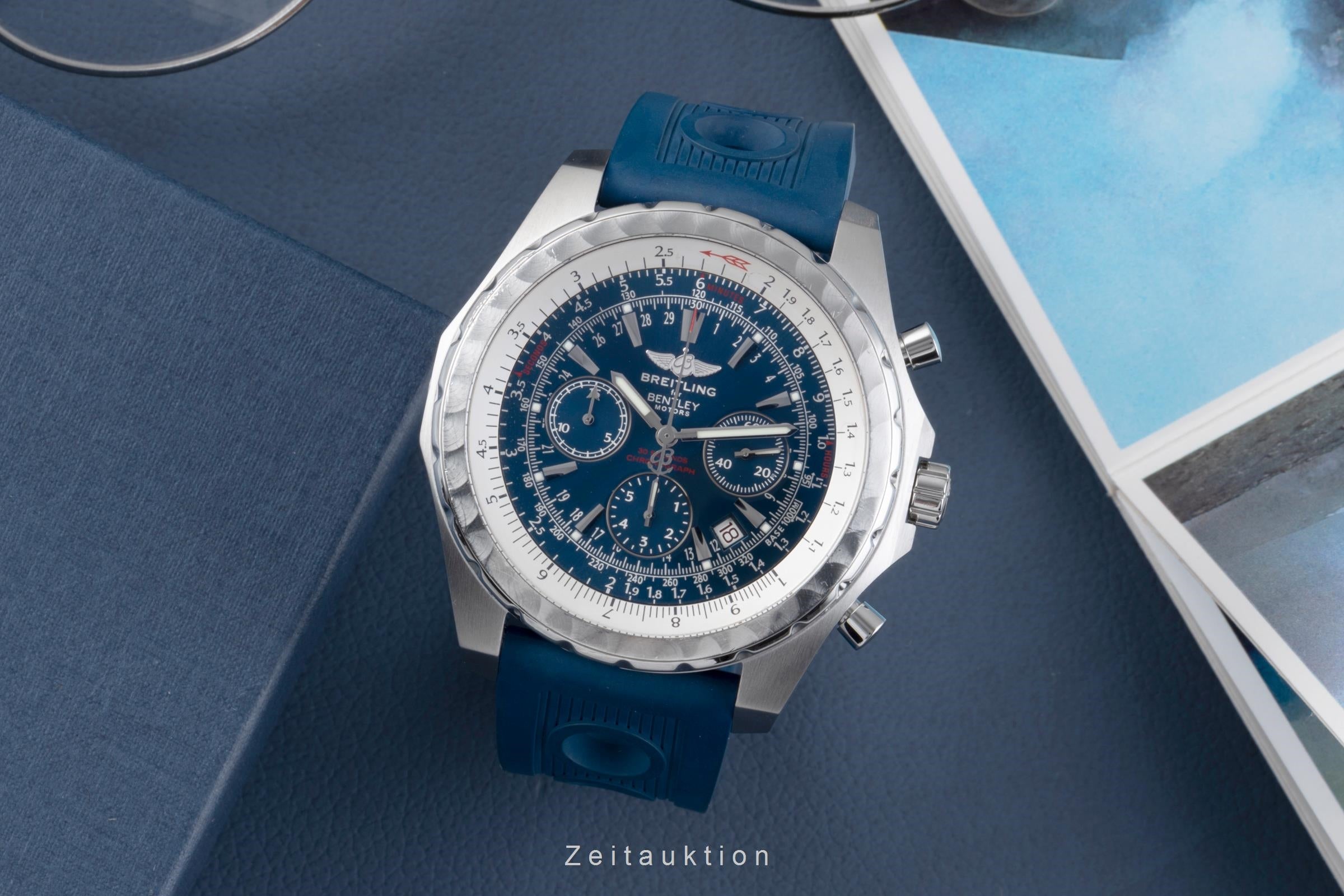 Breitling Bentley Motors cronografo acciaio automatismo orologio da uomo A25363  [2507118]