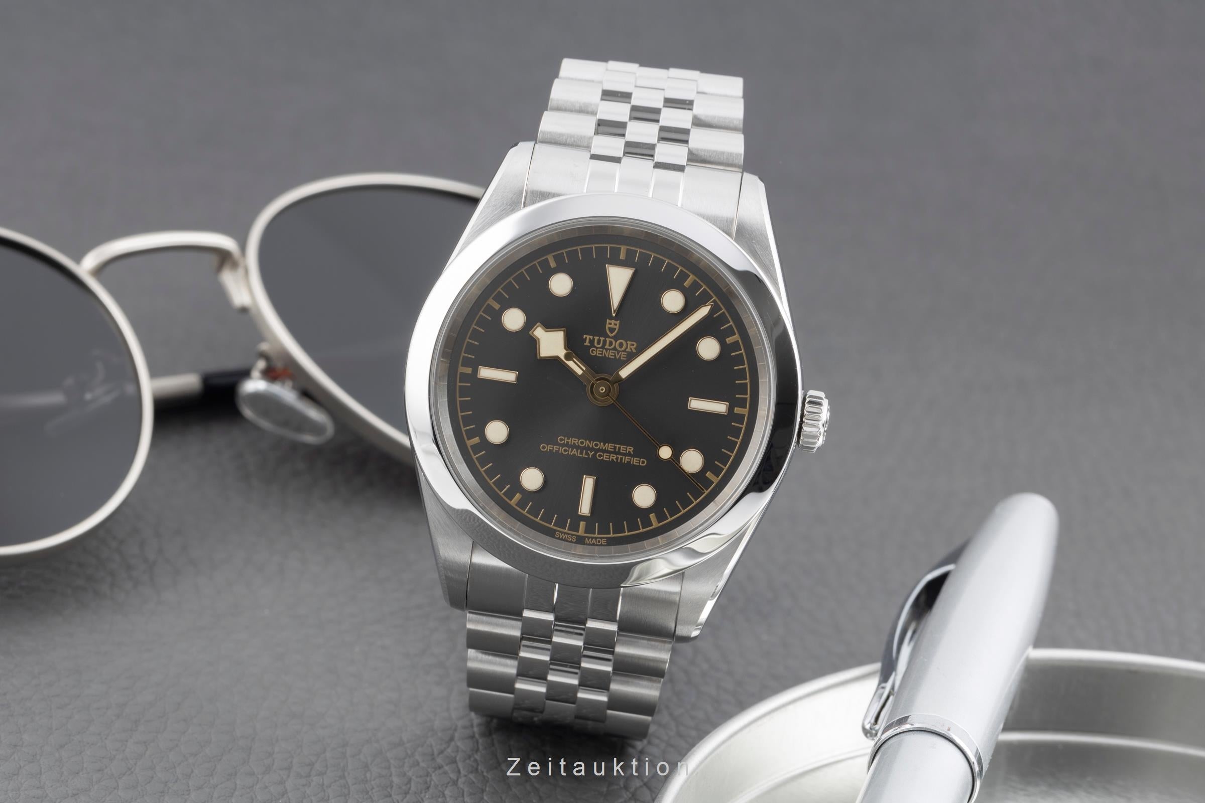 Tudor Black Bay 41 acero automático reloj para caballeros M79680-0001 LP: 4260EUR  [2507119]