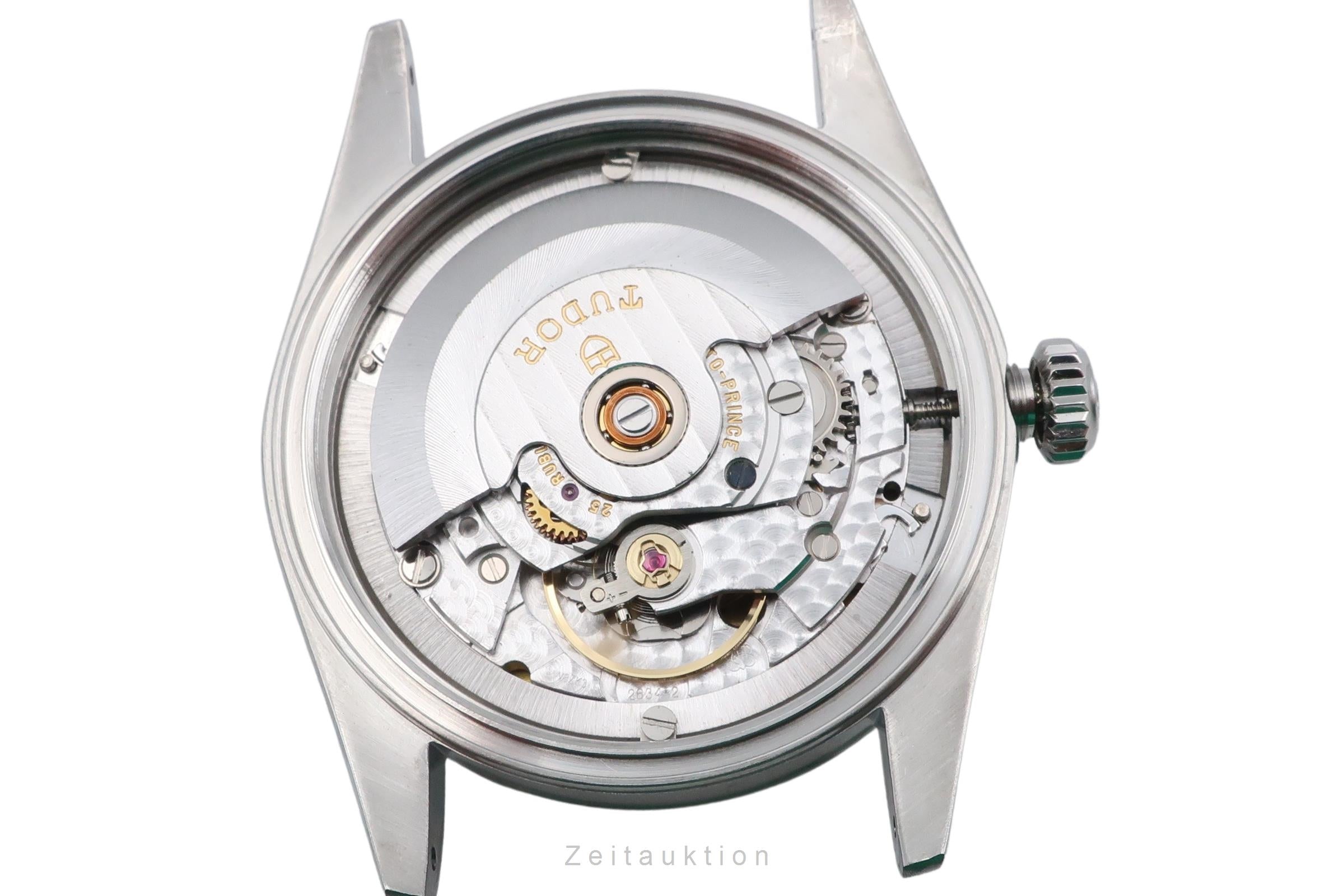 Tudor Prince Date Day Linen Dial Edelstahl Automatik Herren Ref. 76200 [2507120]