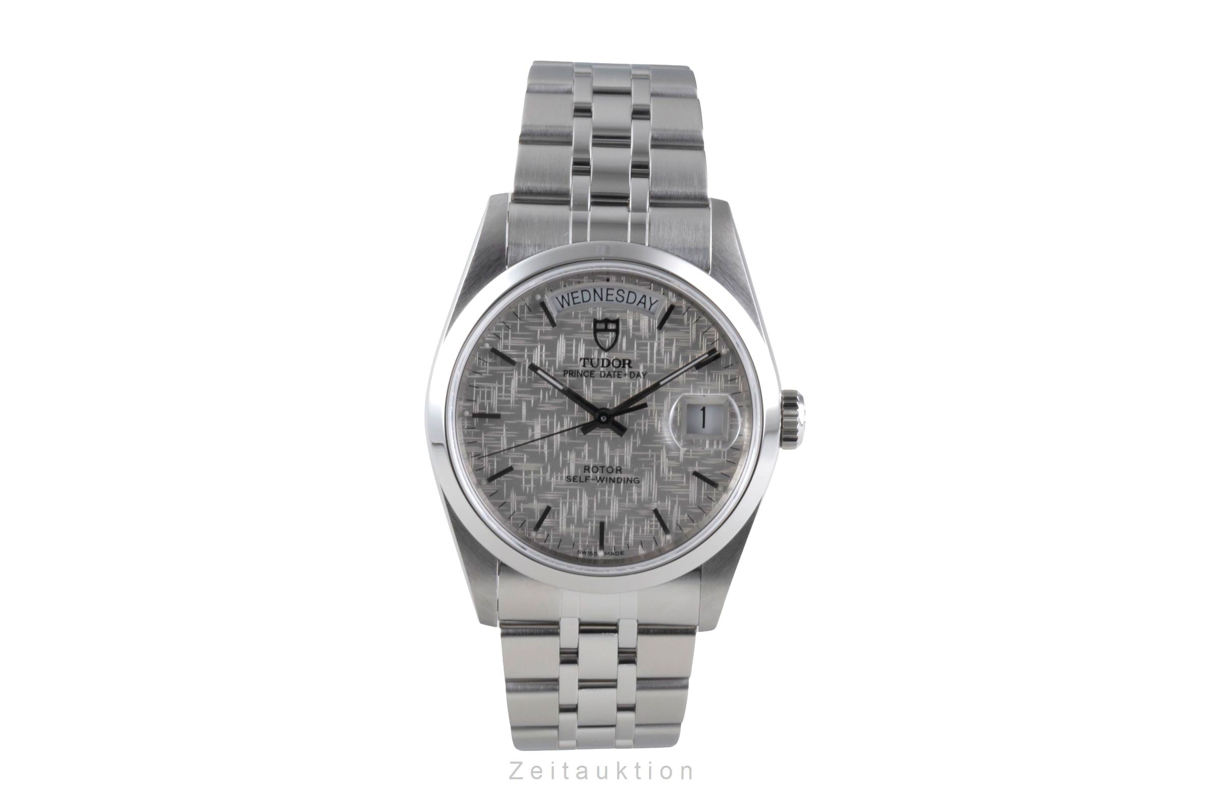 Tudor Date-Day steel automatic men's watch 76200  [2507121]