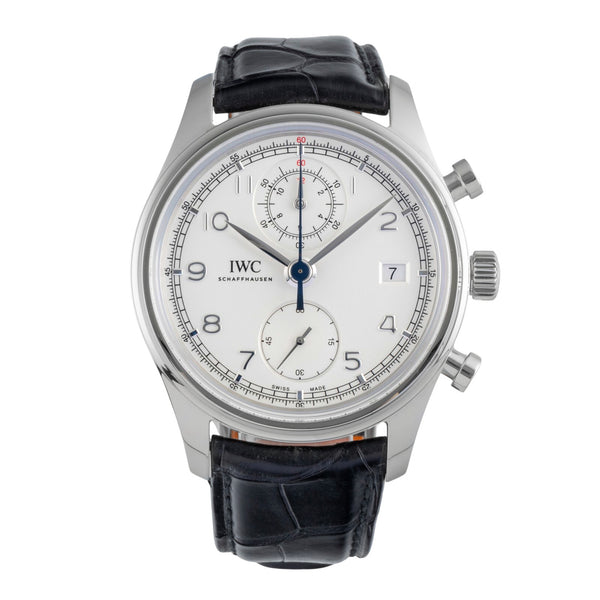 IWC Portugieser cronografo acciaio automatismo orologio da uomo IW390403  [2507124]