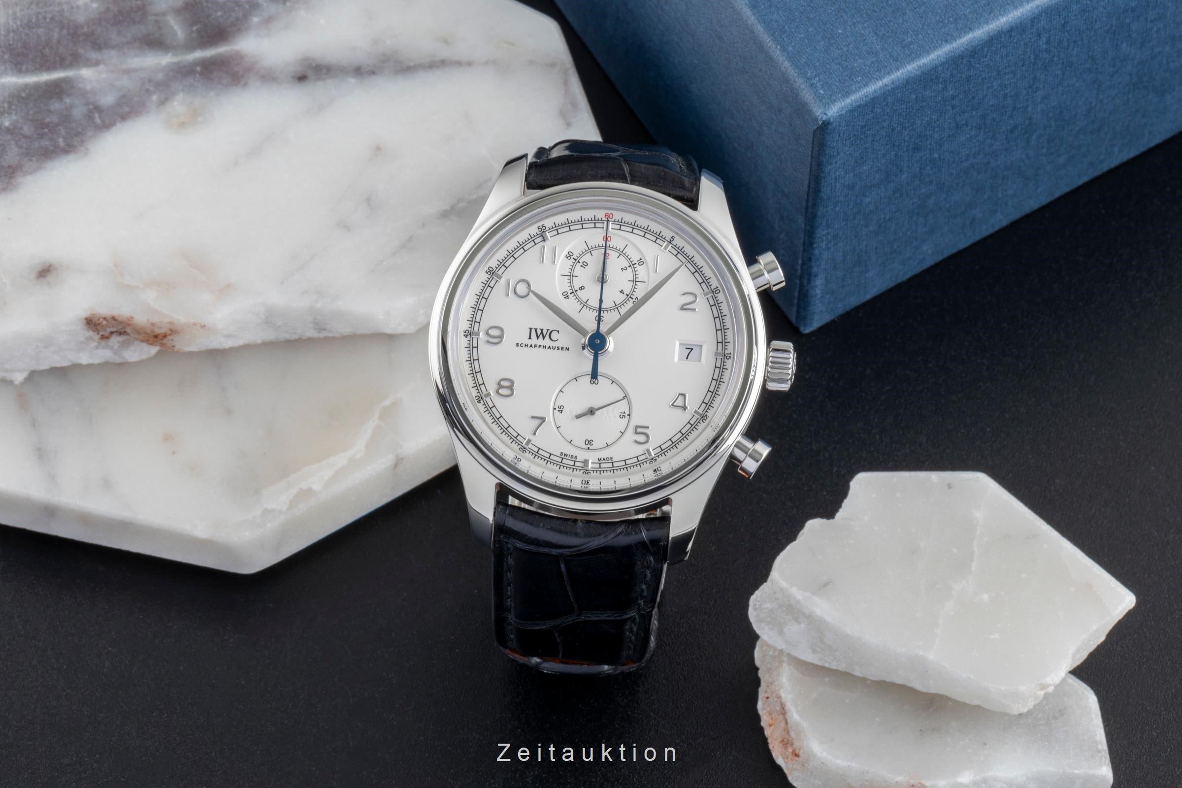 IWC Portugieser cronografo acciaio automatismo orologio da uomo IW390403  [2507124]