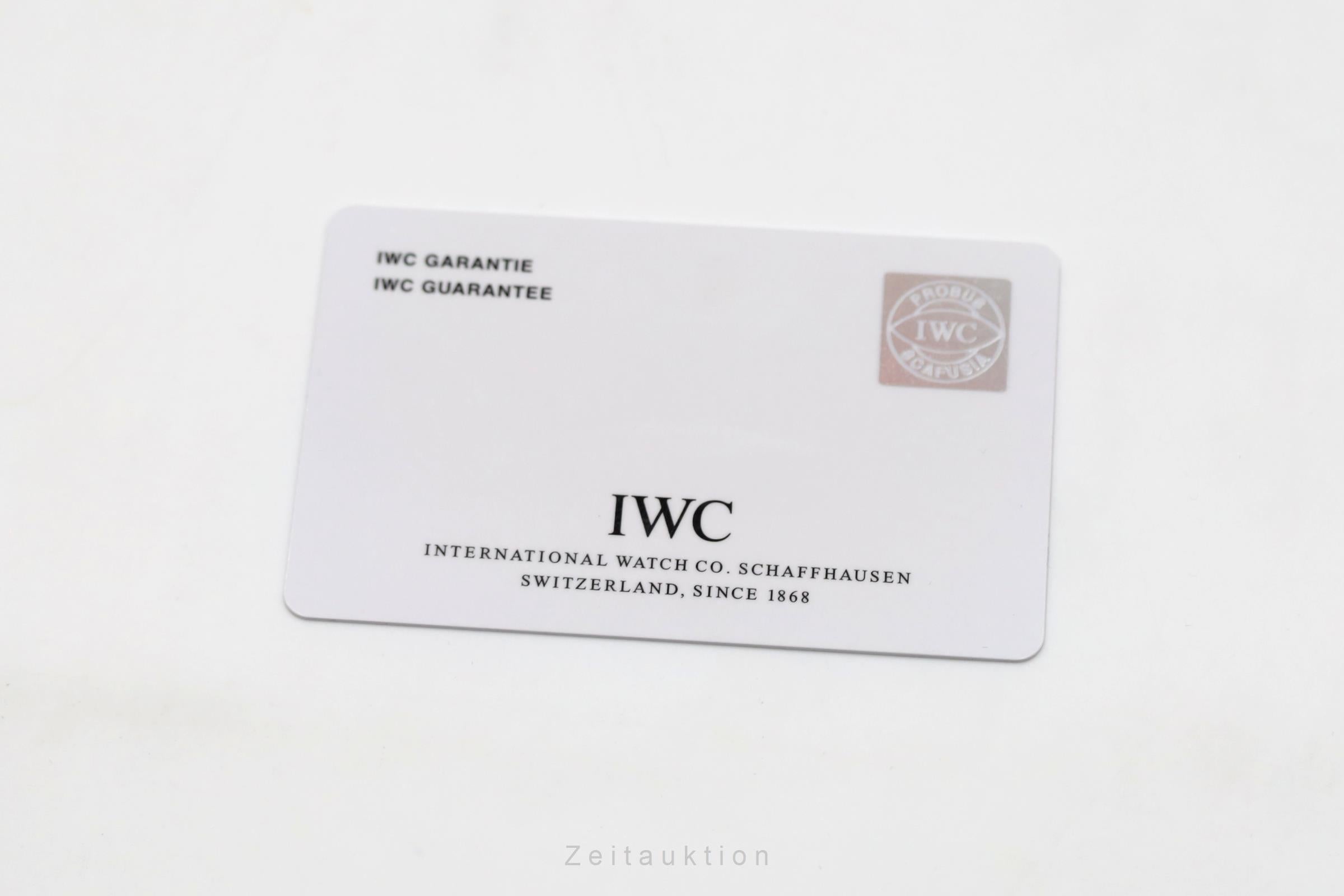 IWC Portugieser cronografo acciaio automatismo orologio da uomo IW390403  [2507124]