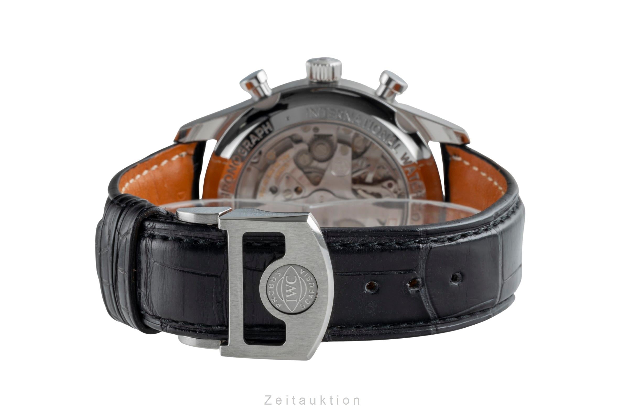 IWC Portugieser cronografo acciaio automatismo orologio da uomo IW390403  [2507124]