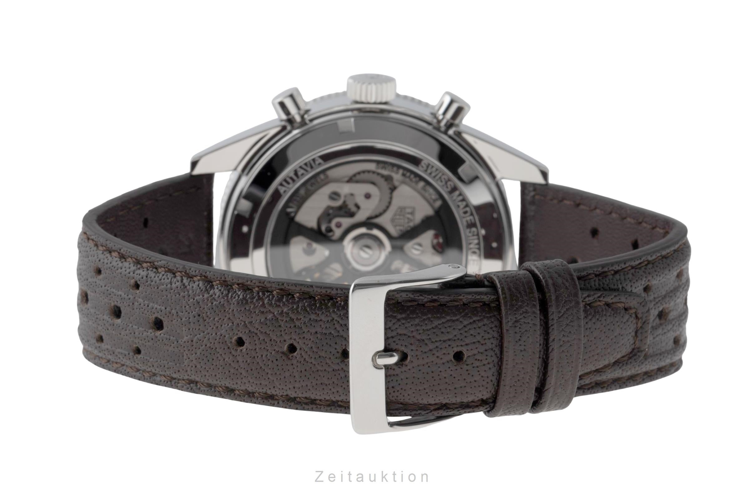 Tag Heuer Autavia chronograph steel automatic Kal. Heuer 02 Ref