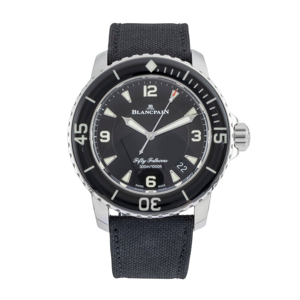 Blancpain Fifty Fathoms steel automatic men's watch 5015-1136-52A  [2507127]