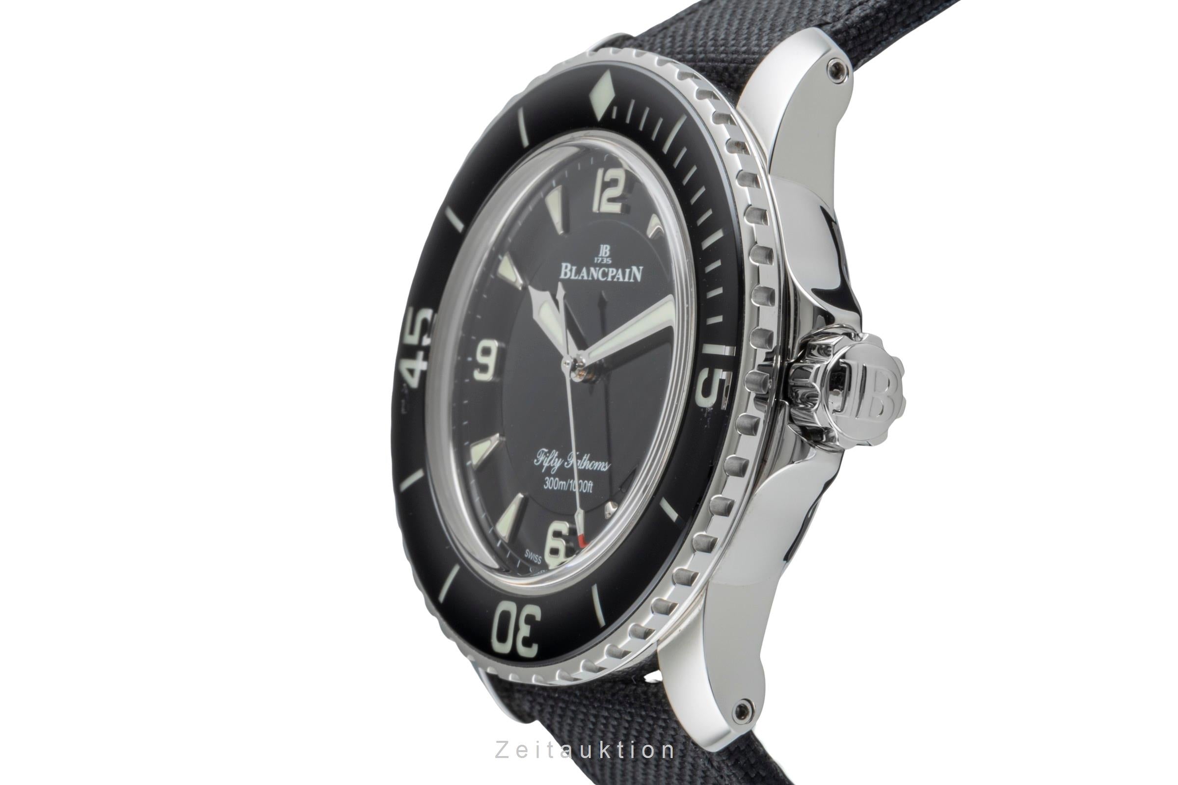 Blancpain Fifty Fathoms steel automatic men's watch 5015-1136-52A  [2507127]