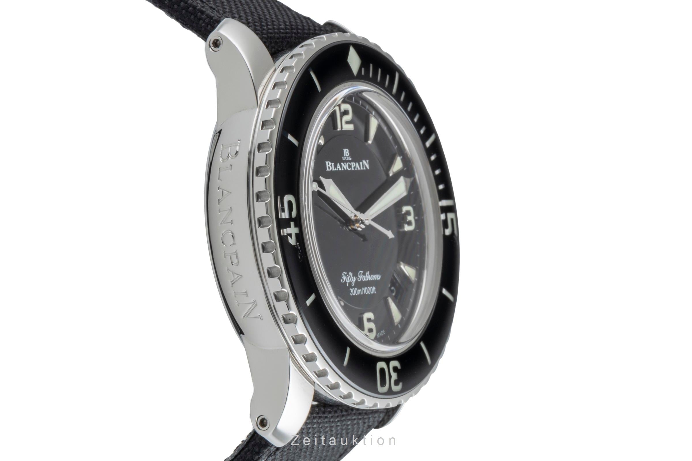 Blancpain Fifty Fathoms steel automatic men's watch 5015-1136-52A  [2507127]