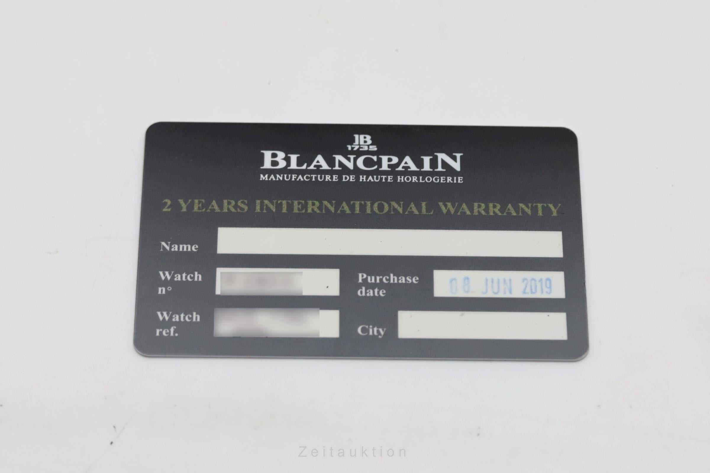 Blancpain Fifty Fathoms steel automatic men's watch 5015-1136-52A  [2507127]