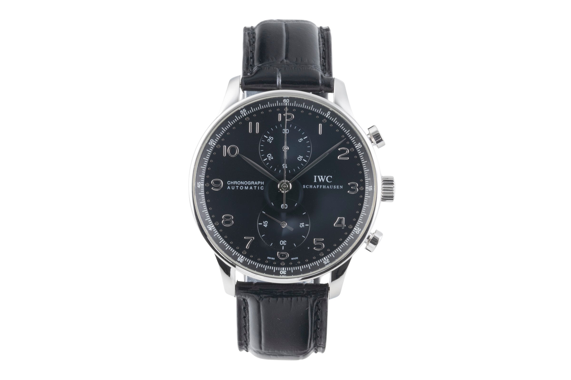 IWC Portugieser chronograph steel automatic men's watch IW371438  [2507128]