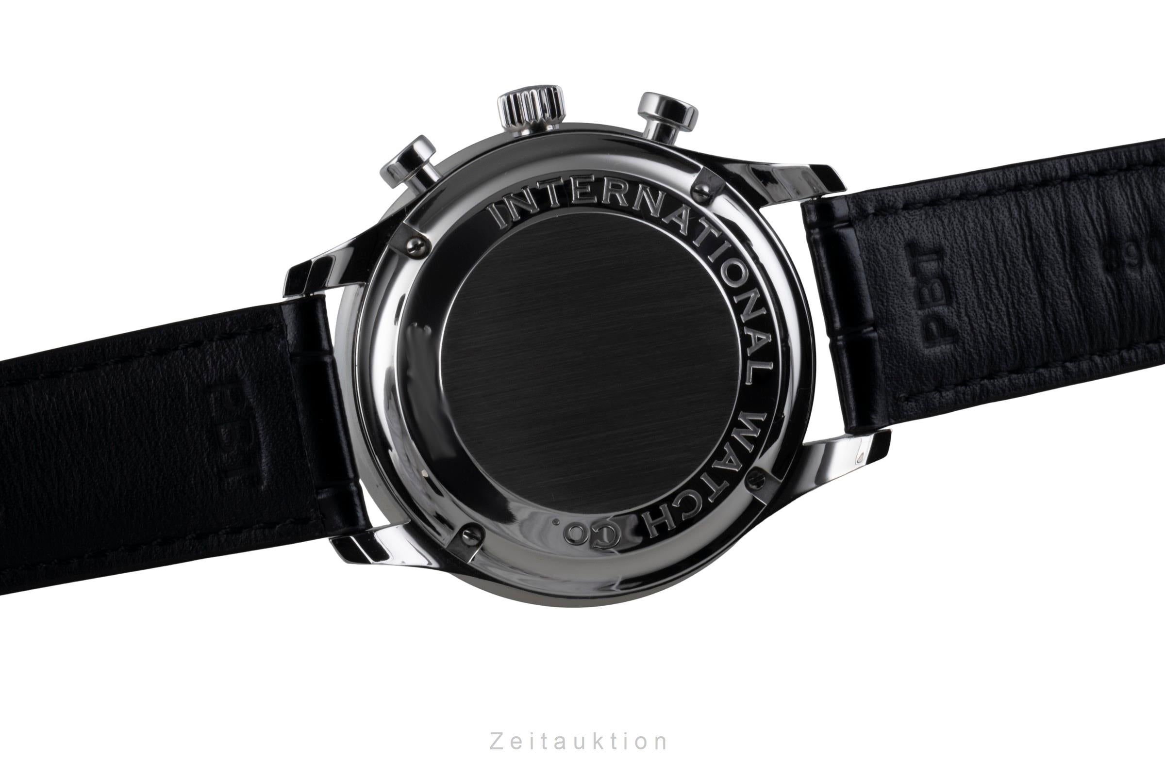 IWC Portugieser Chronograph Automatik Stahl Herrenuhr Ref. IW371438 B&P 2015 [2507128]