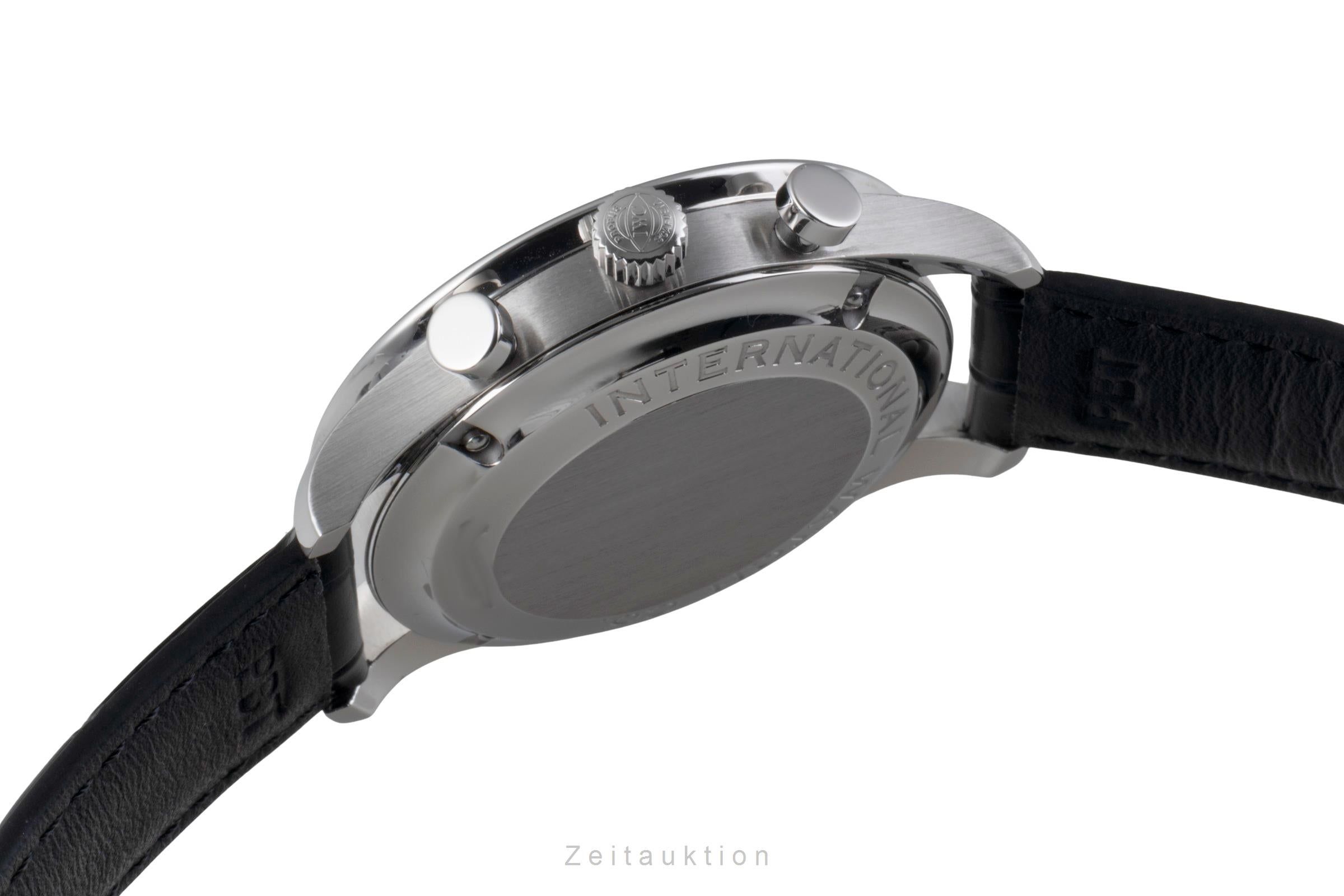 IWC Portugieser Chronograph Automatik Stahl Herrenuhr Ref. IW371438 B&P 2015 [2507128]