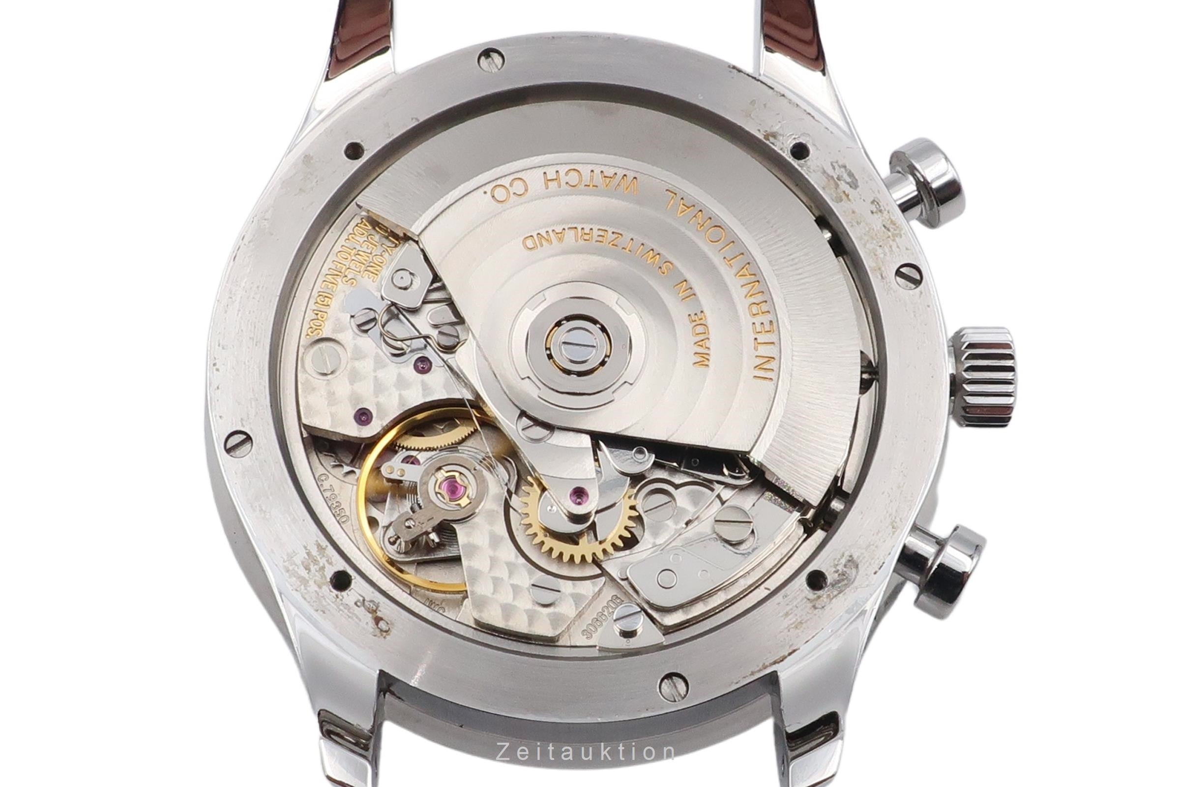 IWC Portugieser Chronograph Automatik Stahl Herrenuhr Ref. IW371438 B&P 2015 [2507128]