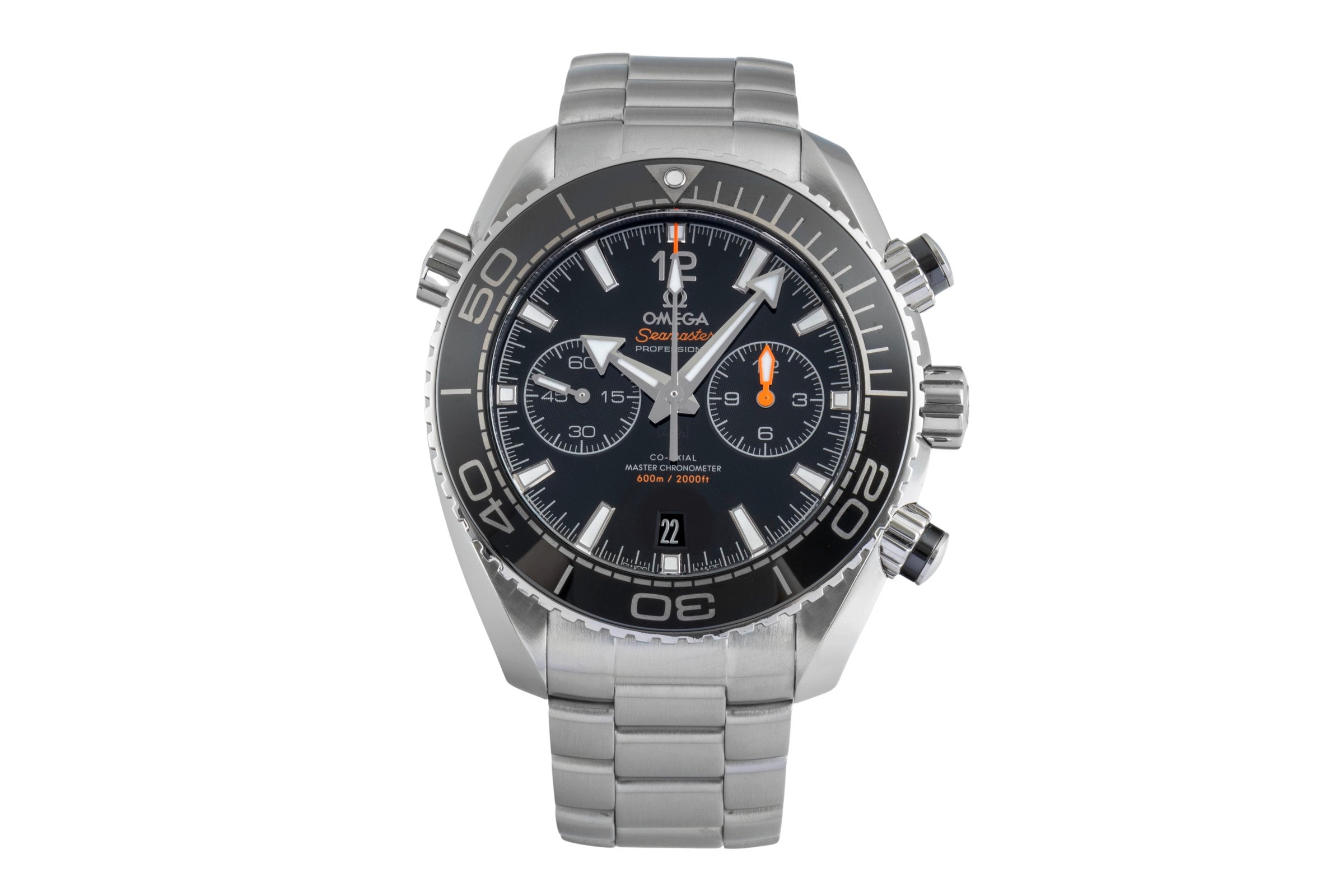 Omega Seamaster chronograph steel automatic men's watch 215.30.46.51.01.001  [2507129]