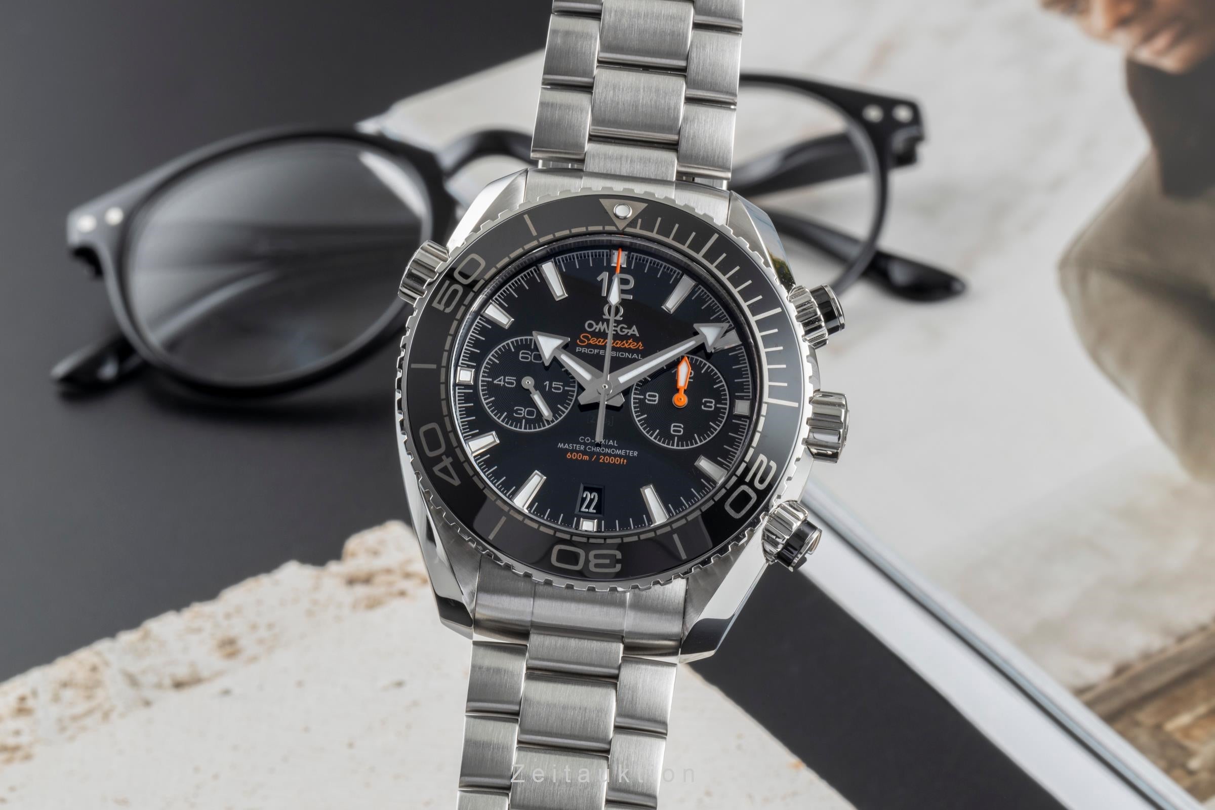 Omega Seamaster chronograph steel automatic men's watch 215.30.46.51.01.001  [2507129]