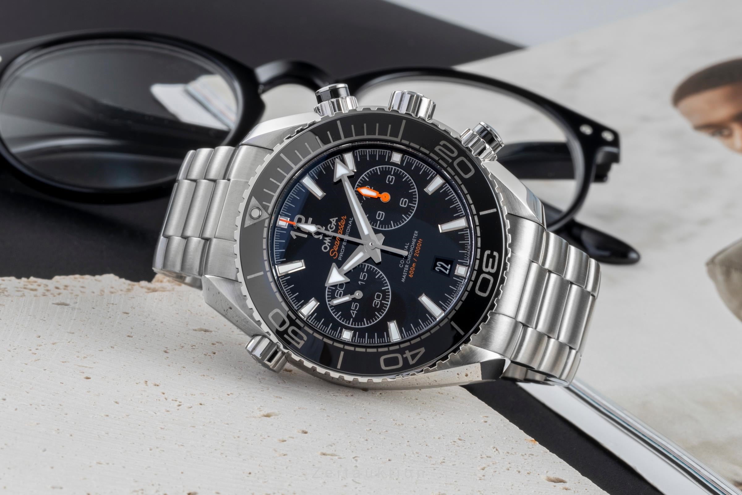 Omega Seamaster chronograph steel automatic men's watch 215.30.46.51.01.001  [2507129]