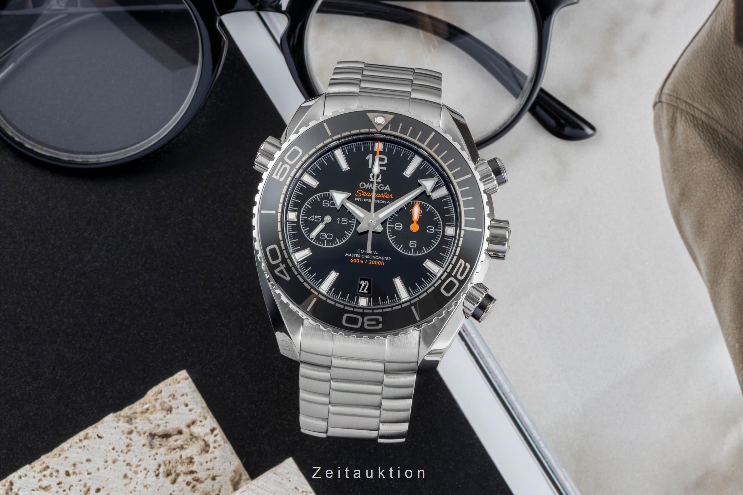 Omega Seamaster chronograph steel automatic men's watch 215.30.46.51.01.001  [2507129]