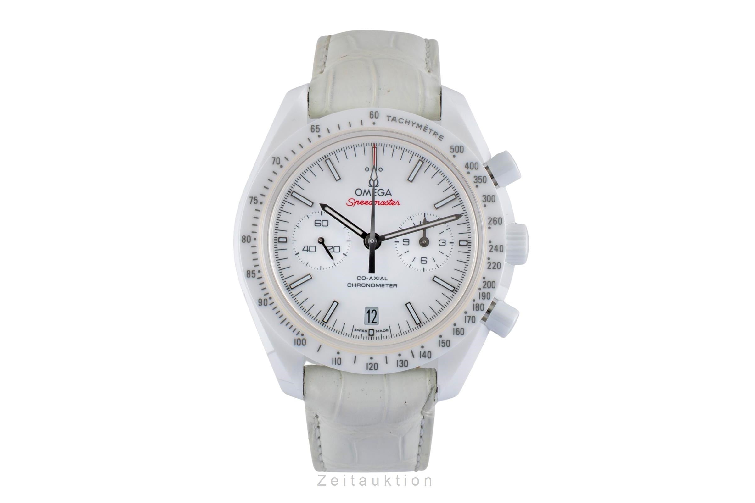 Omega Speedmaster Moonwatch White Side Of The Moon 311.93.44.51.04.002 B&P 2016 [2507130]
